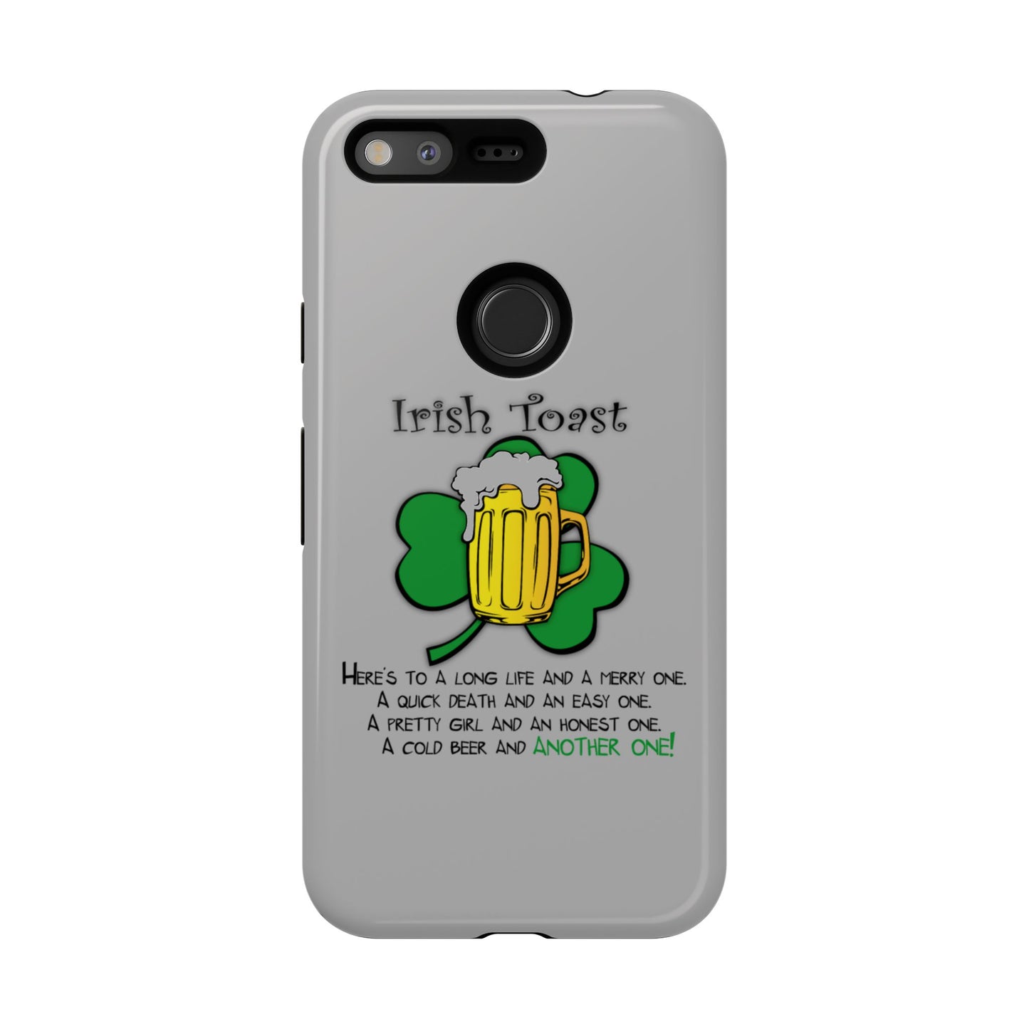 Irish Toast Beer Mug Phone Case - Tough, Fun, St. Patrick's Day Gift