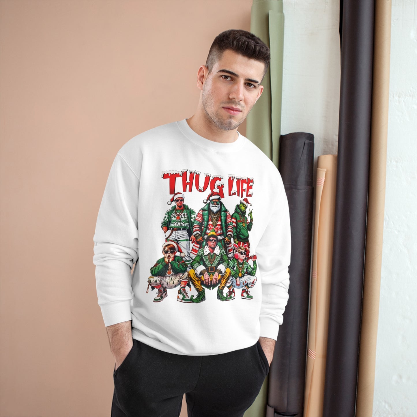 Thug Life: Christmas Legends Champion Sweatshirt