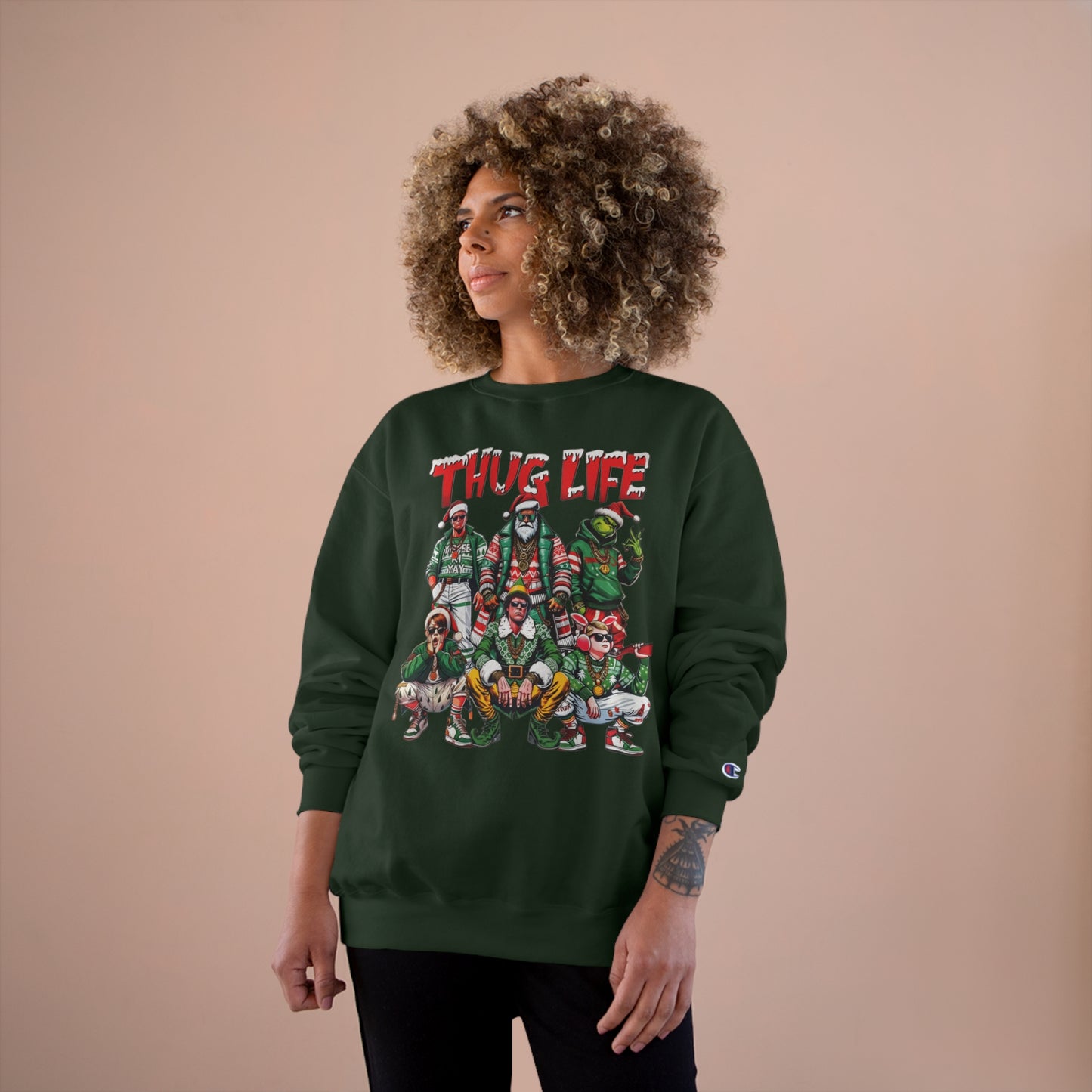 Thug Life: Christmas Legends Champion Sweatshirt
