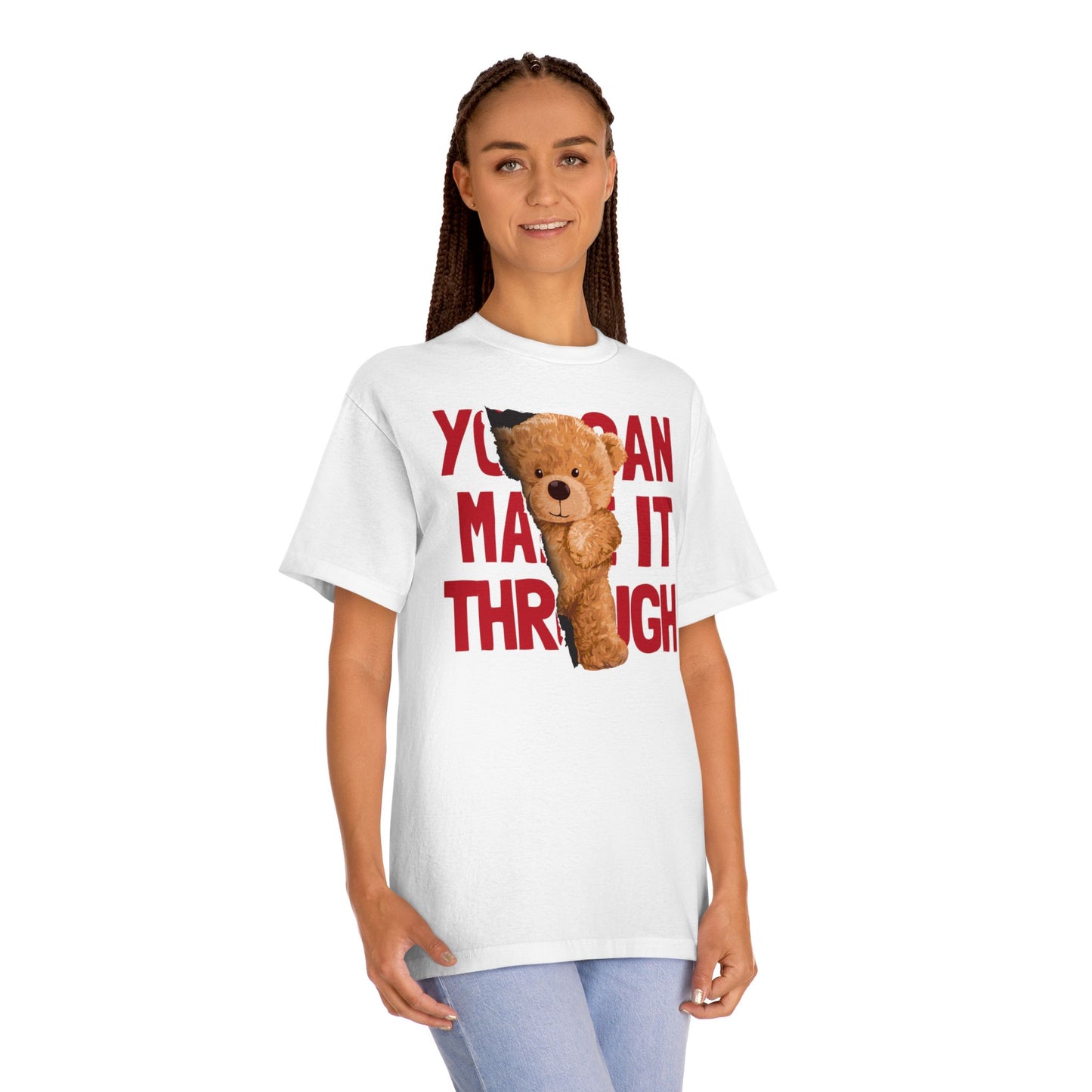 You Can Make It Through Inspirational Graphic Unisex Classic Tee