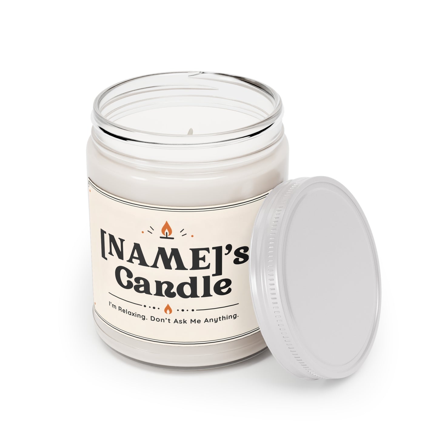 Personalized “[NAME]’s Candle” – Funny Scented Candle, Relaxation Gift