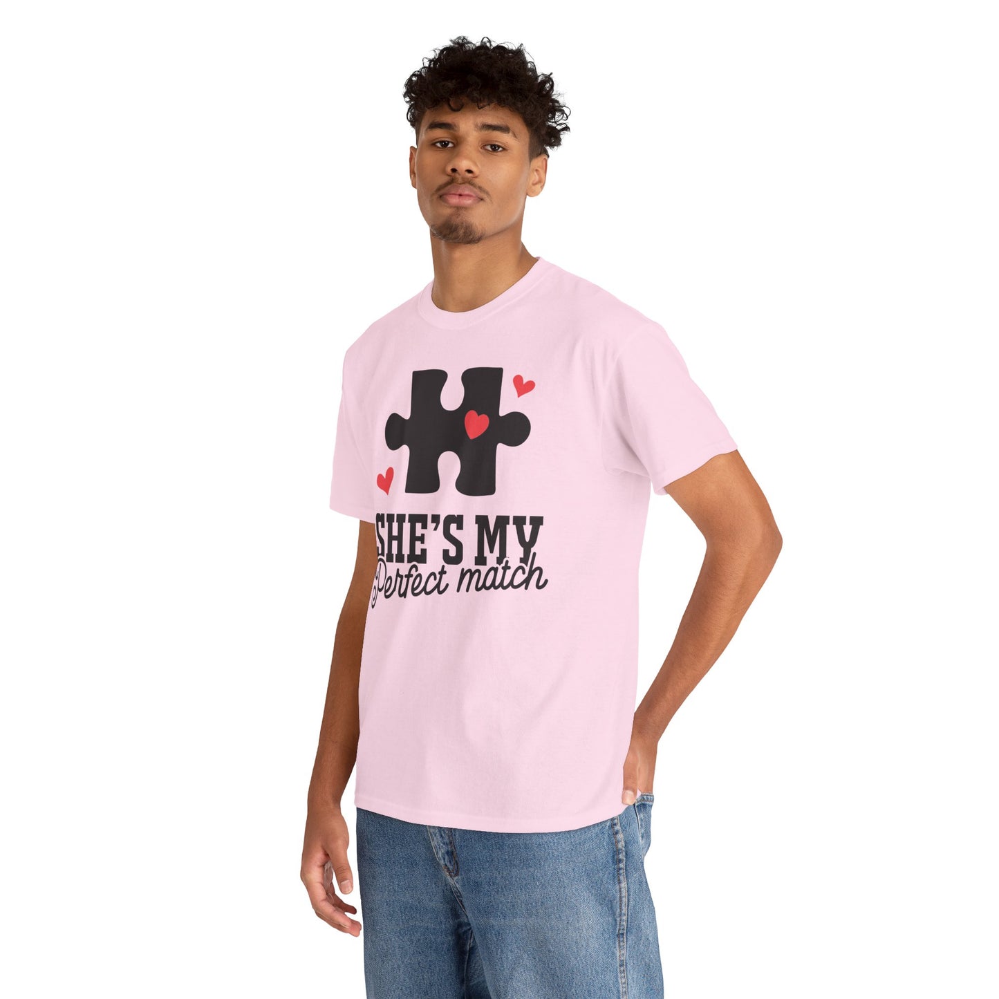 She's My Perfect Match Matching Valentines Day Shirt