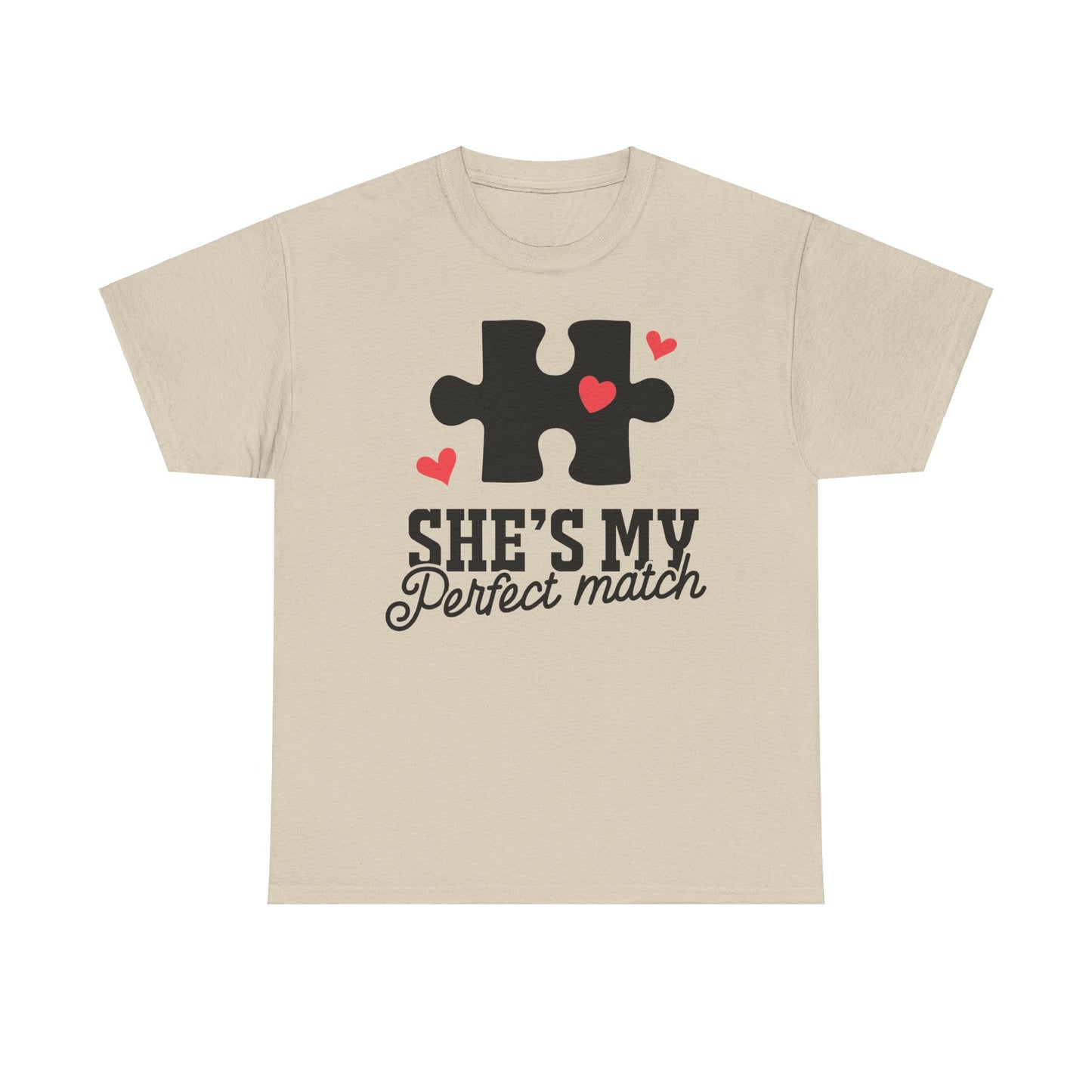 She's My Perfect Match Matching Valentines Day Shirt