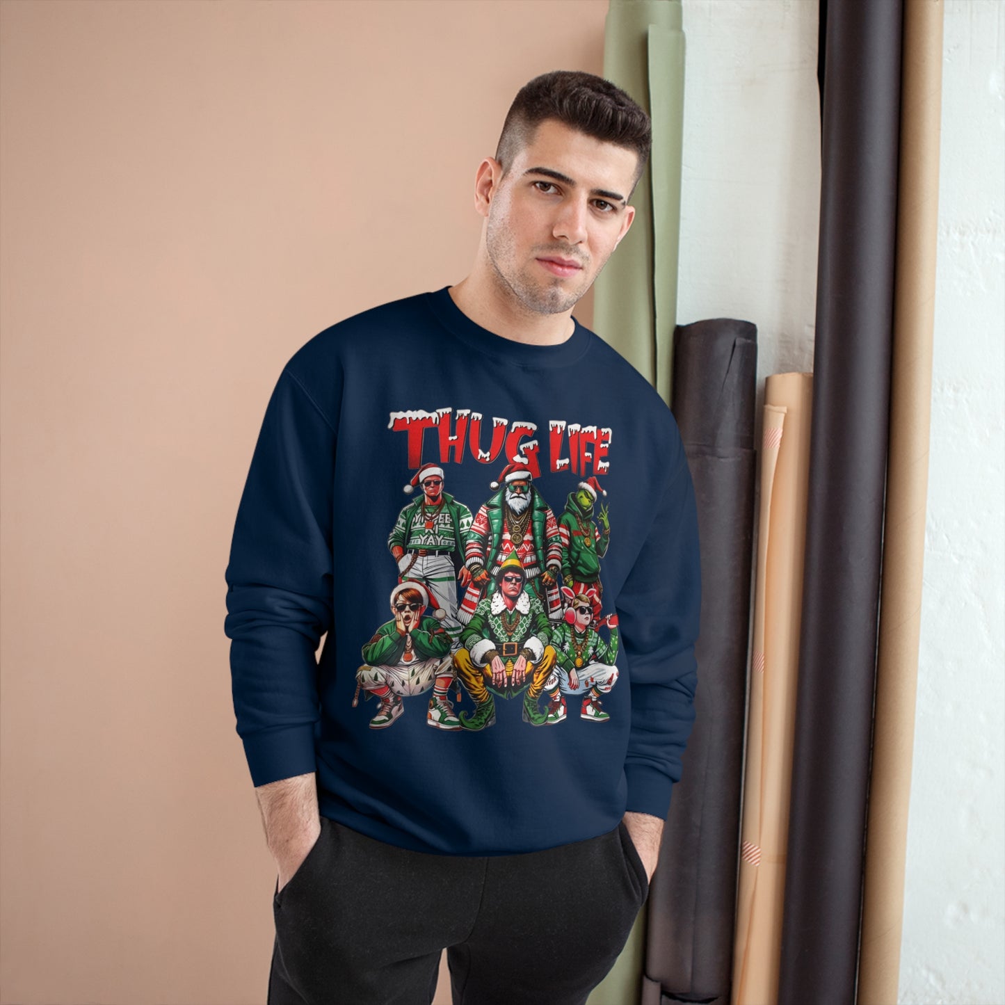 Thug Life: Christmas Legends Champion Sweatshirt