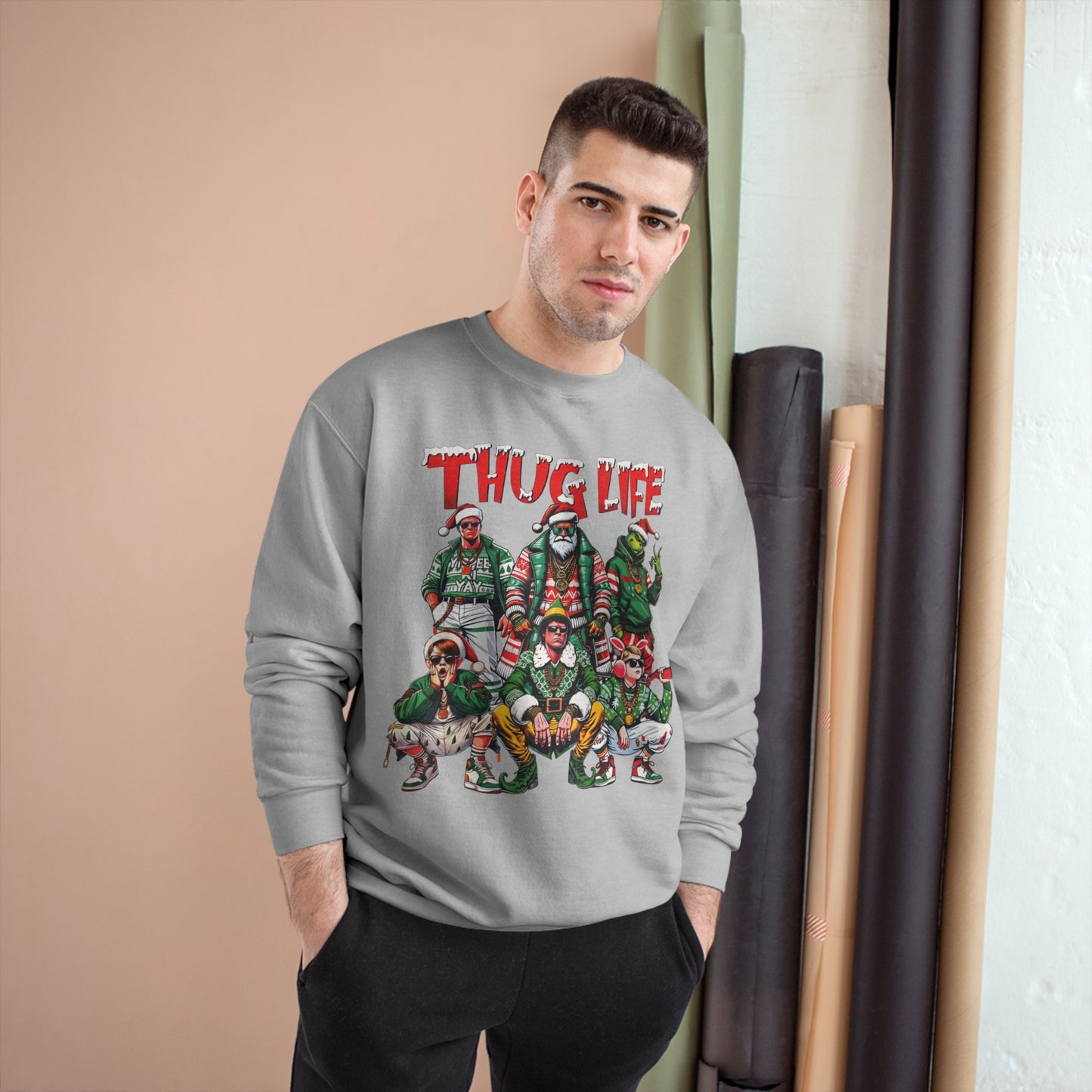 Thug Life: Christmas Legends Champion Sweatshirt