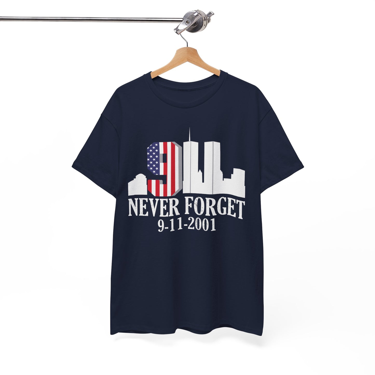 911 Never Forget Unisex Heavy Cotton Tee, Commemorative T-Shirt, September 11th Remembrance, Memorial Day Apparel, Patriot's Day Tee, [...]