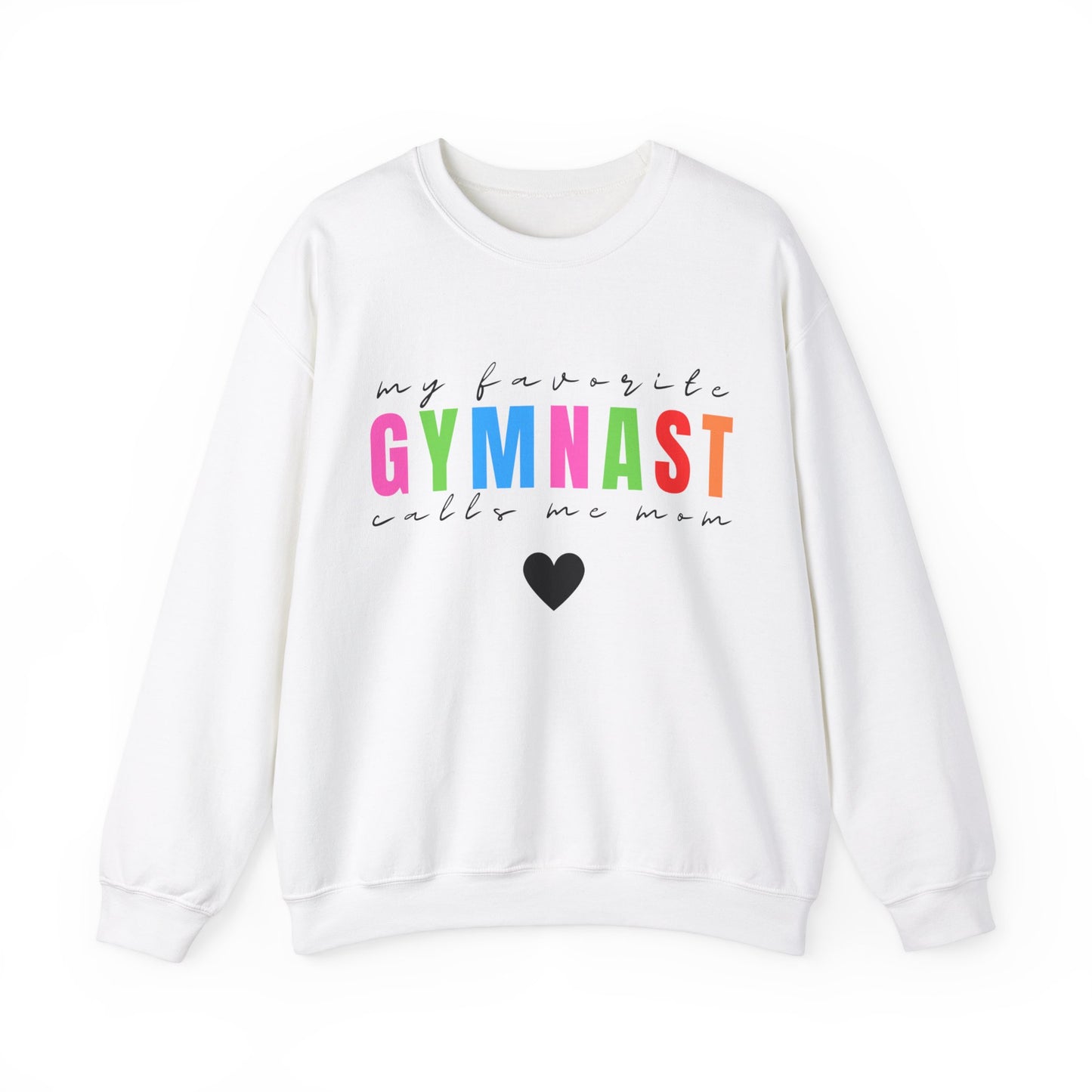 My Favorite Gymnast Calls Me Mom Crewneck Sweatshirt