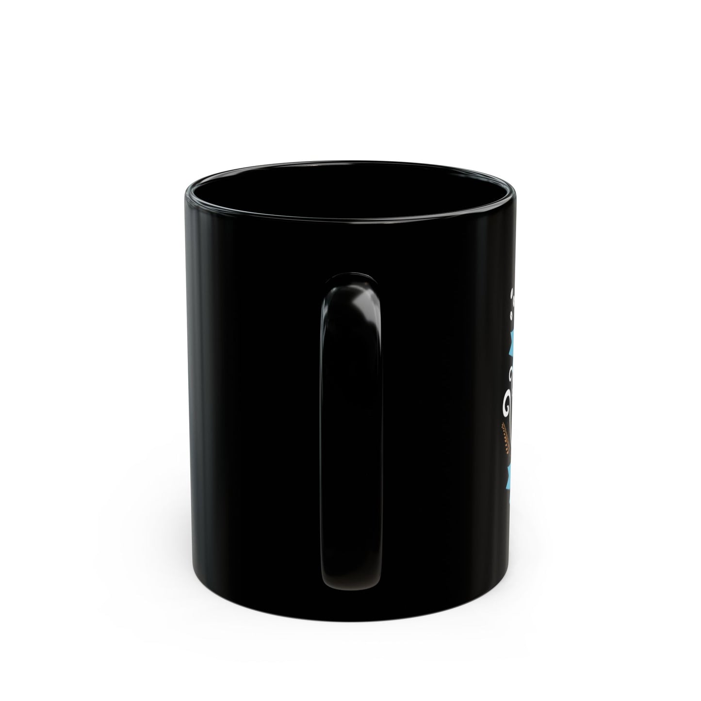 Coffee Is A Liquid Hug For Your Brain 11oz Black Mug