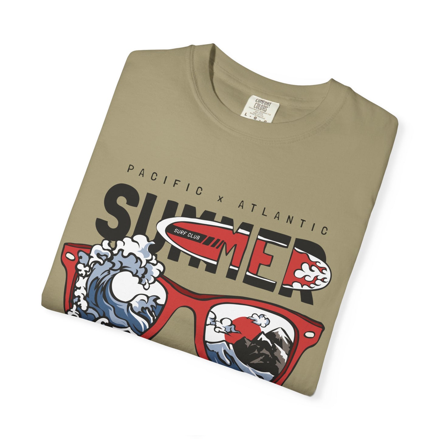 Summer Beach Crew T-Shirt | Graphic Tee, Beachwear, Vacation Shirt, Summer Gift, Unisex Apparel