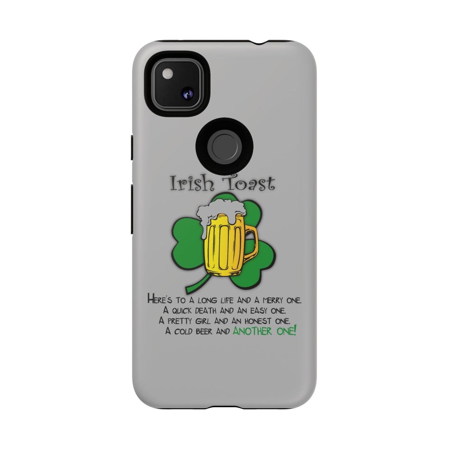 Irish Toast Beer Mug Phone Case - Tough, Fun, St. Patrick's Day Gift