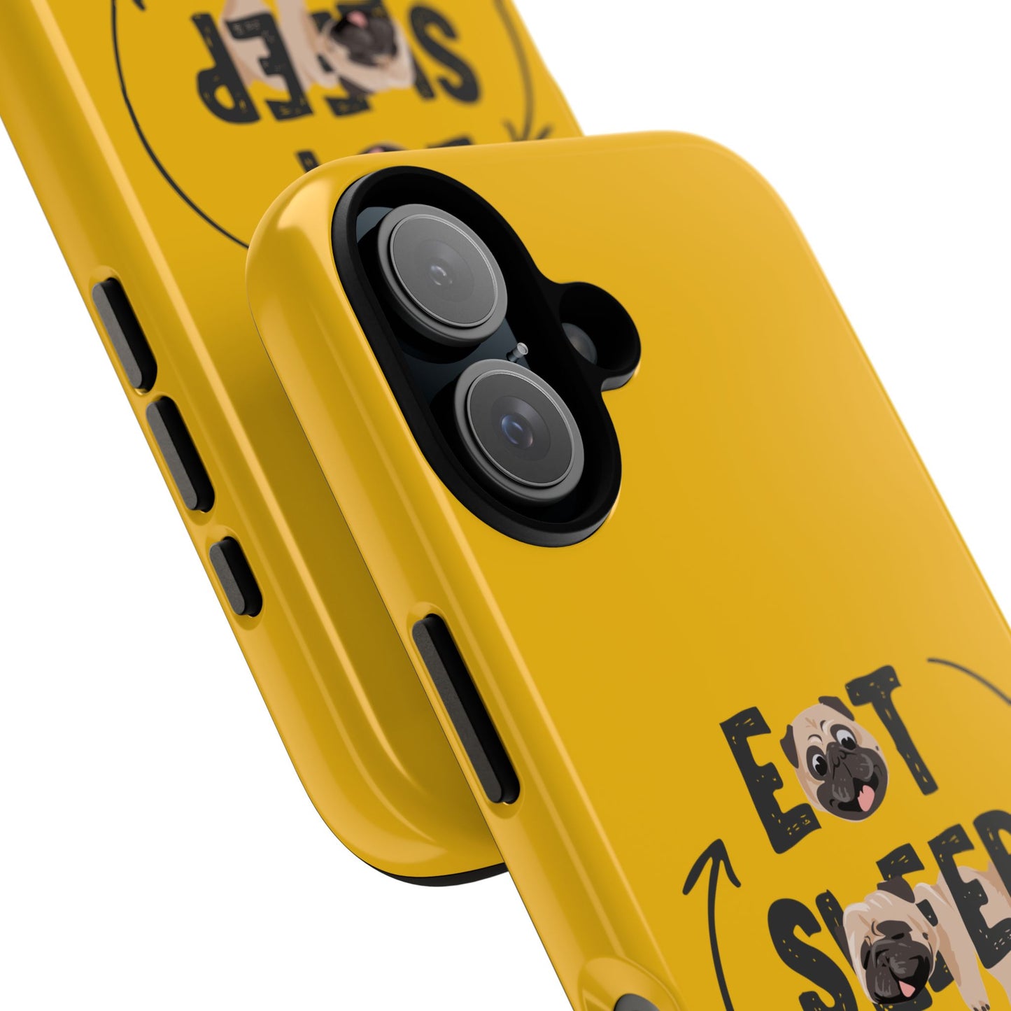 Pugtastic Routine Eat Sleep Poop Cellphone Case