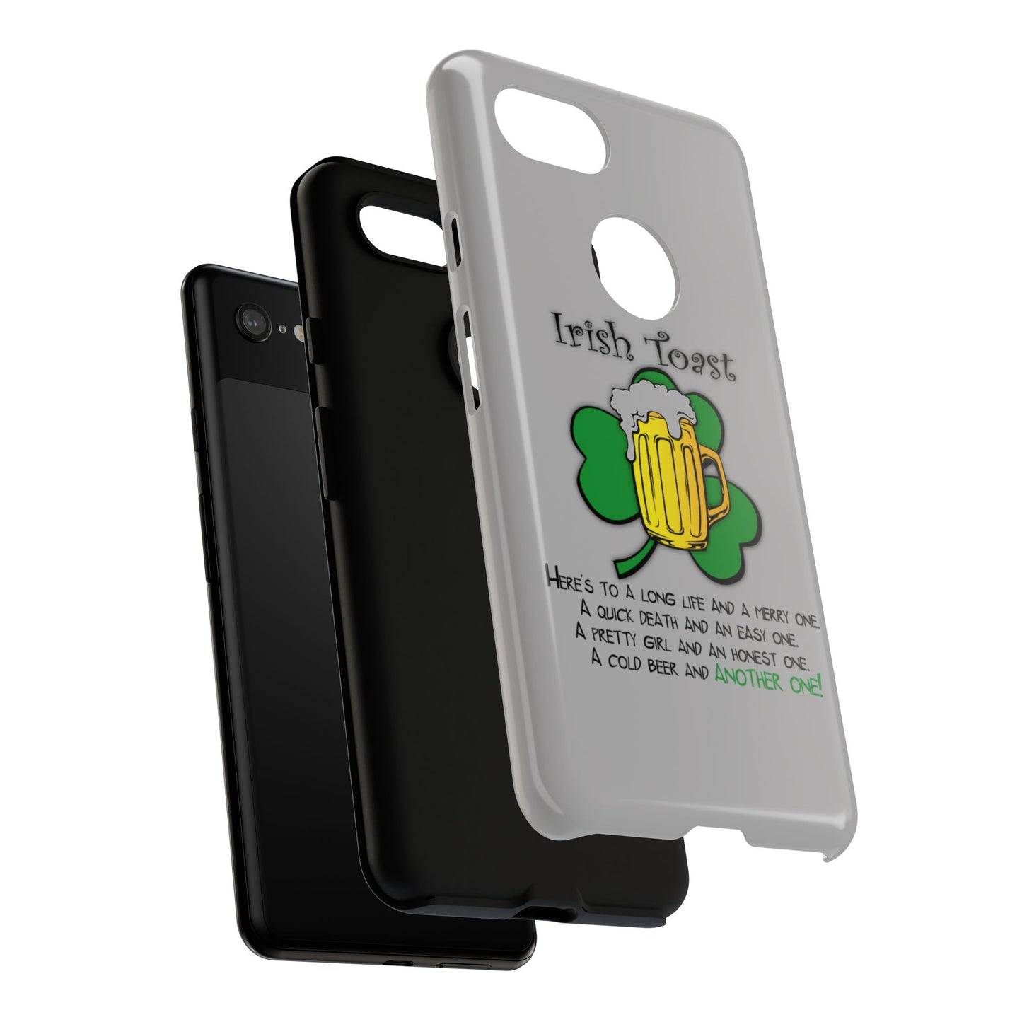 Irish Toast Beer Mug Phone Case - Tough, Fun, St. Patrick's Day Gift