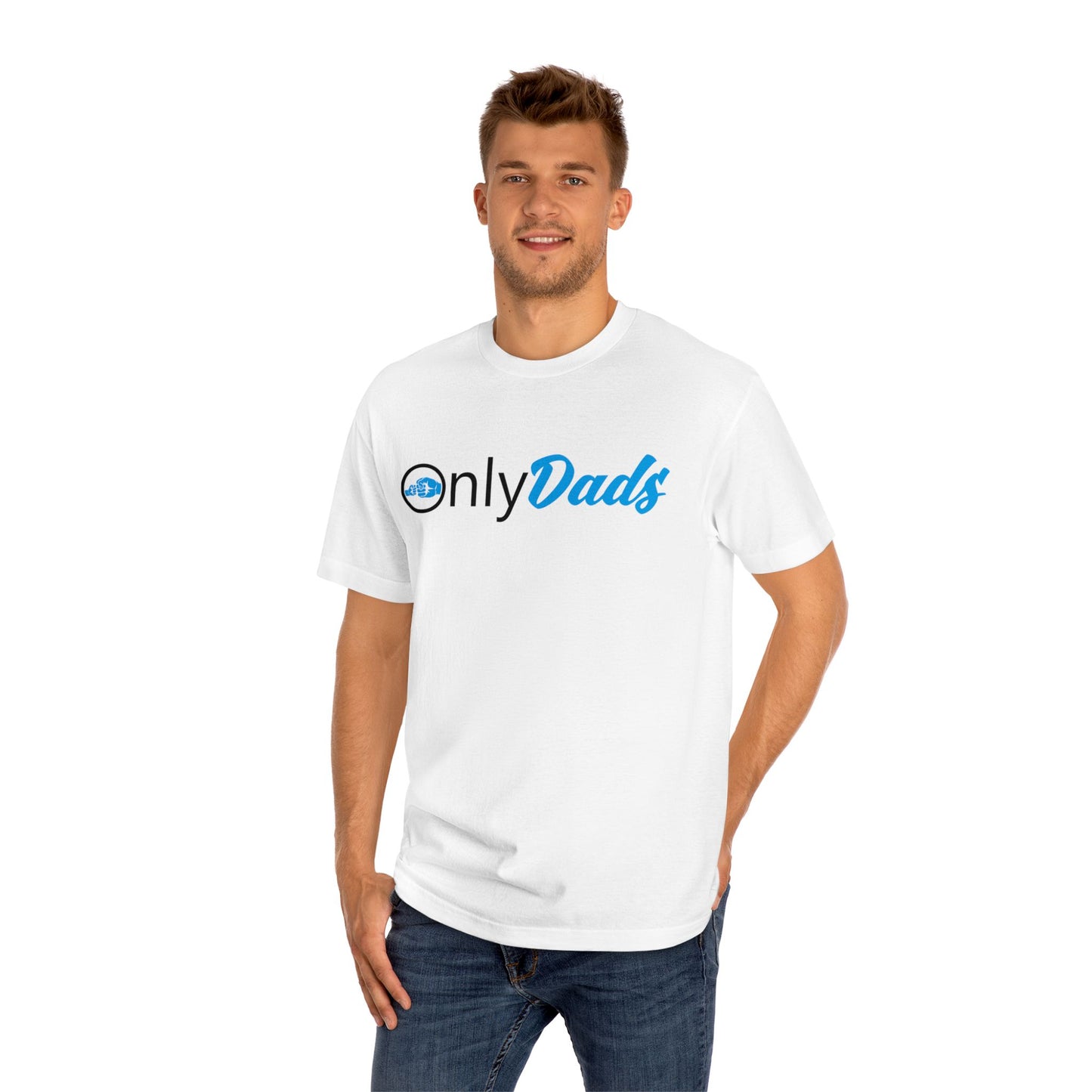 OnlyDads Unisex Classic Tee - Perfect Gift for Father's Day and Dad Celebrations