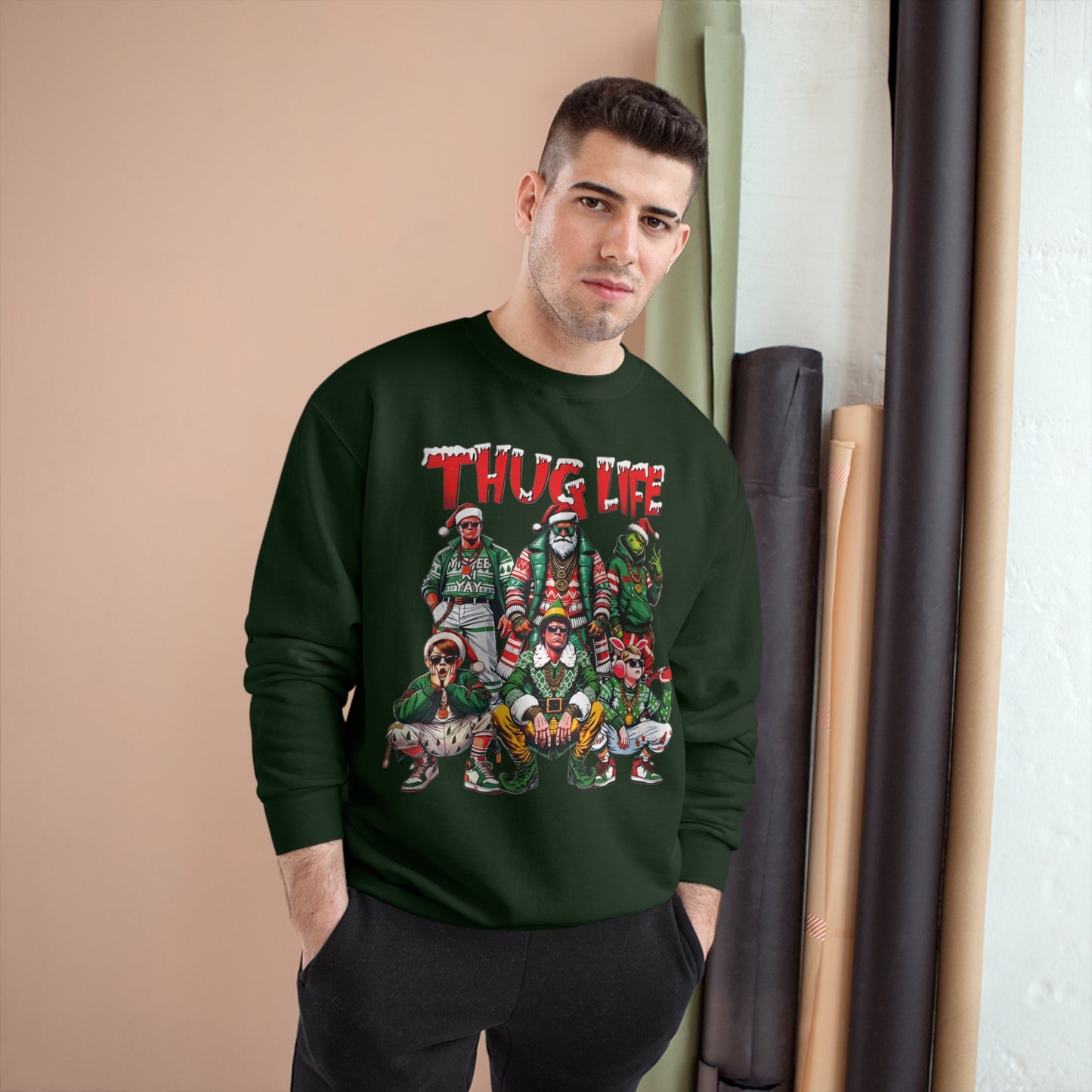 Thug Life: Christmas Legends Champion Sweatshirt