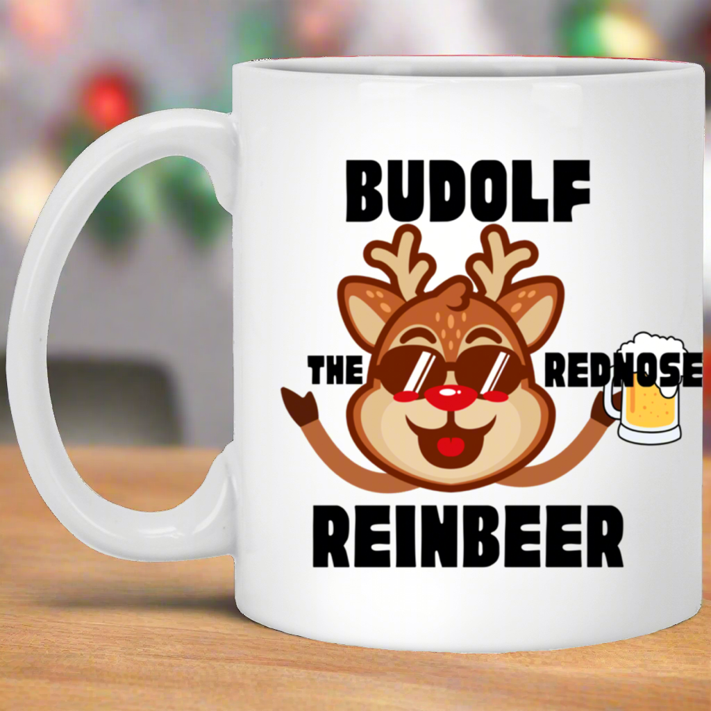 Budolph the Rednose Reinbeer Comfort Mug