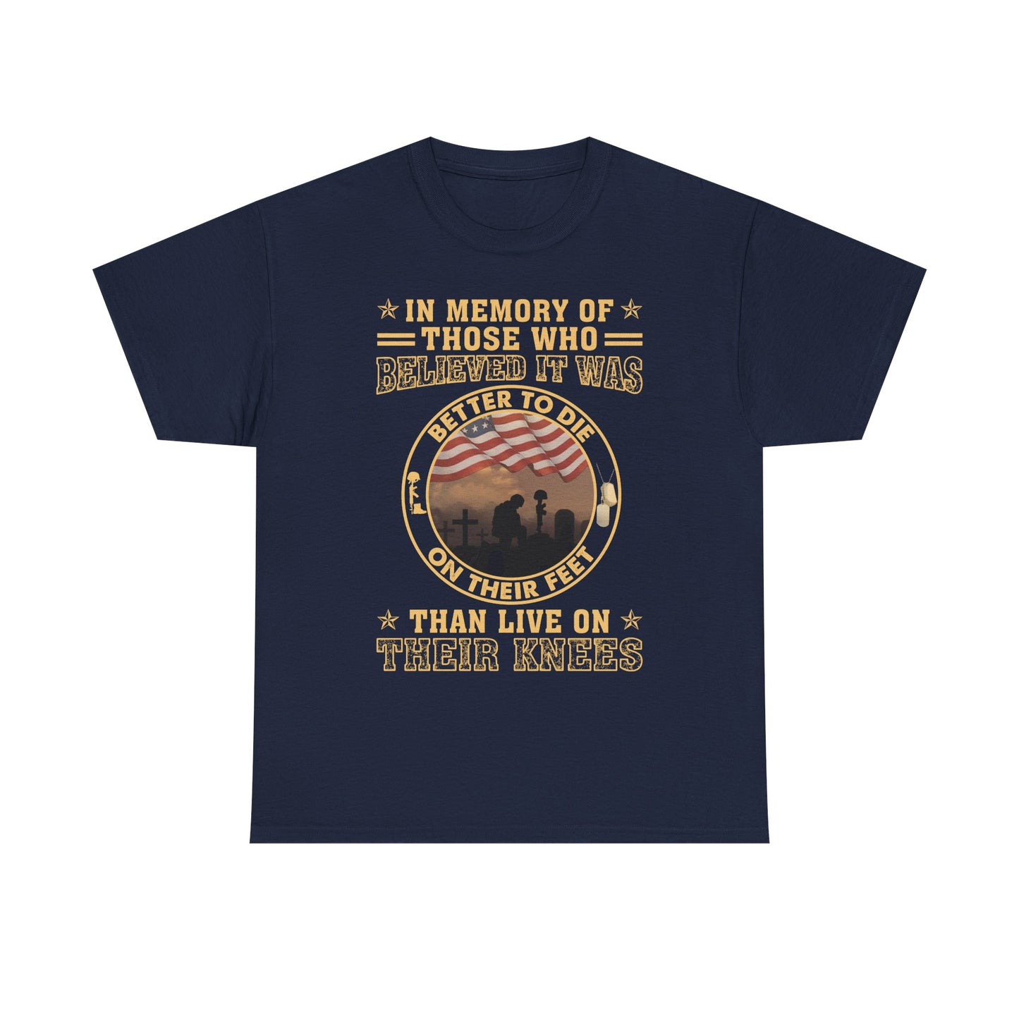 Valor Over Surrender - In Their Memory Memorial Day T-Shirt
