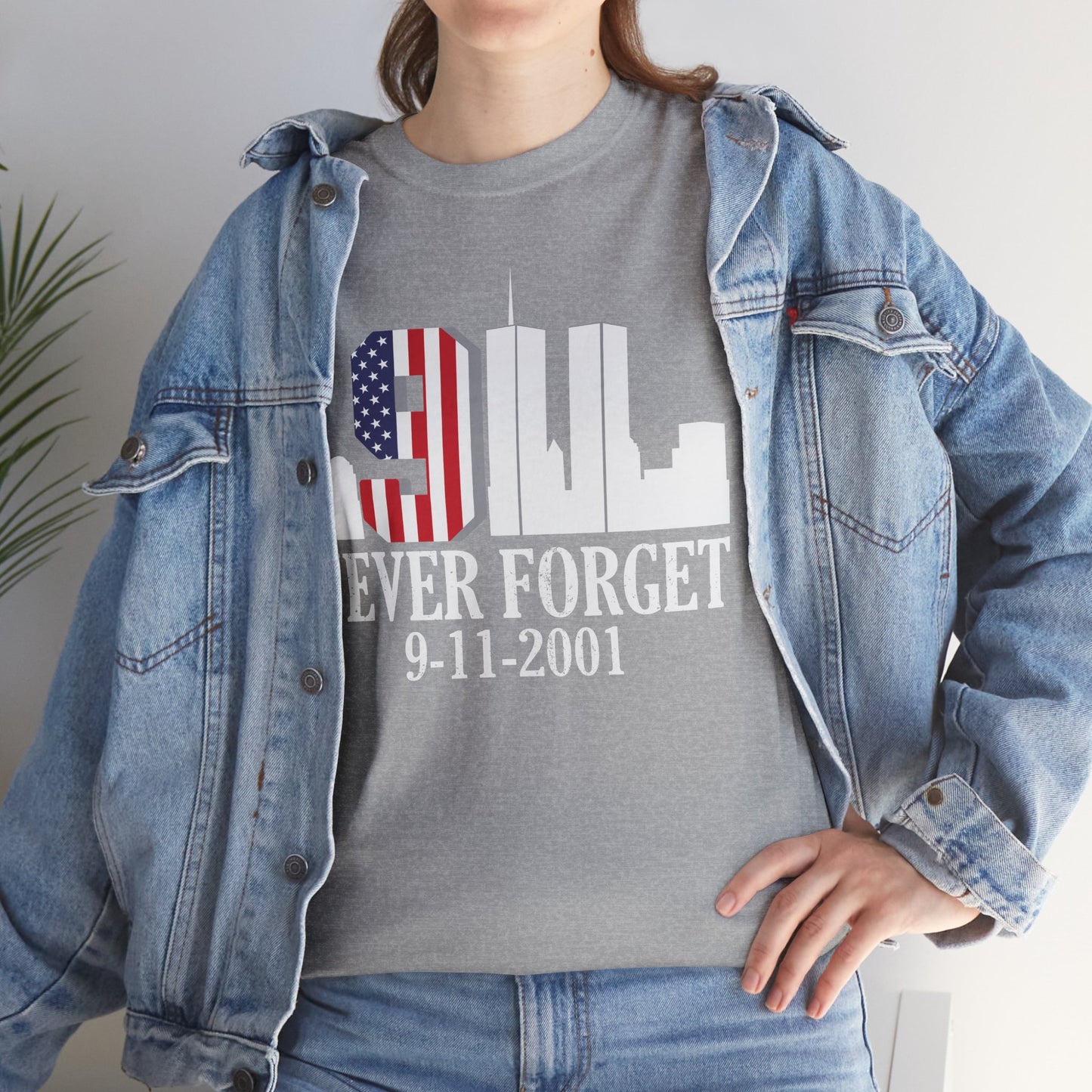 911 Never Forget Unisex Heavy Cotton Tee, Commemorative T-Shirt, September 11th Remembrance, Memorial Day Apparel, Patriot's Day Tee, [...]