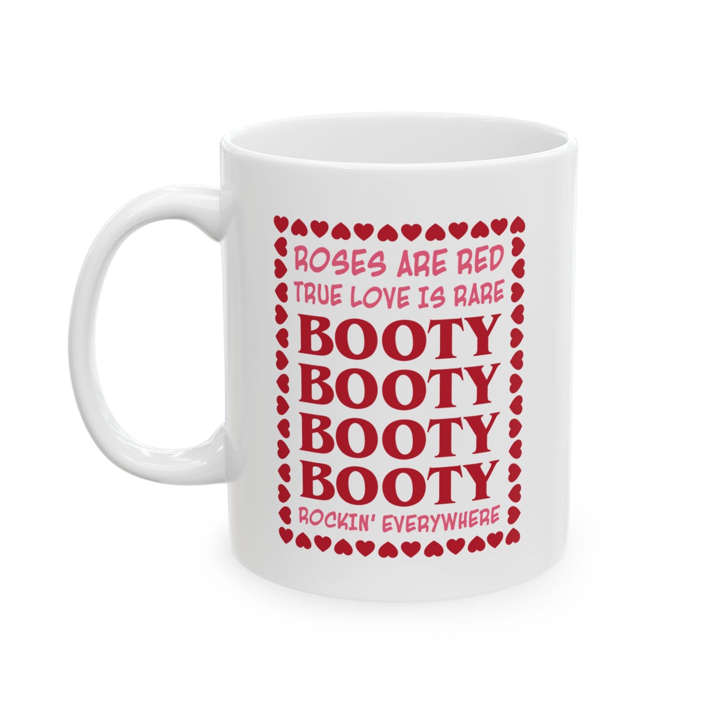 Romantic Ceramic Mug - Perfect Gift for Valentine's Day