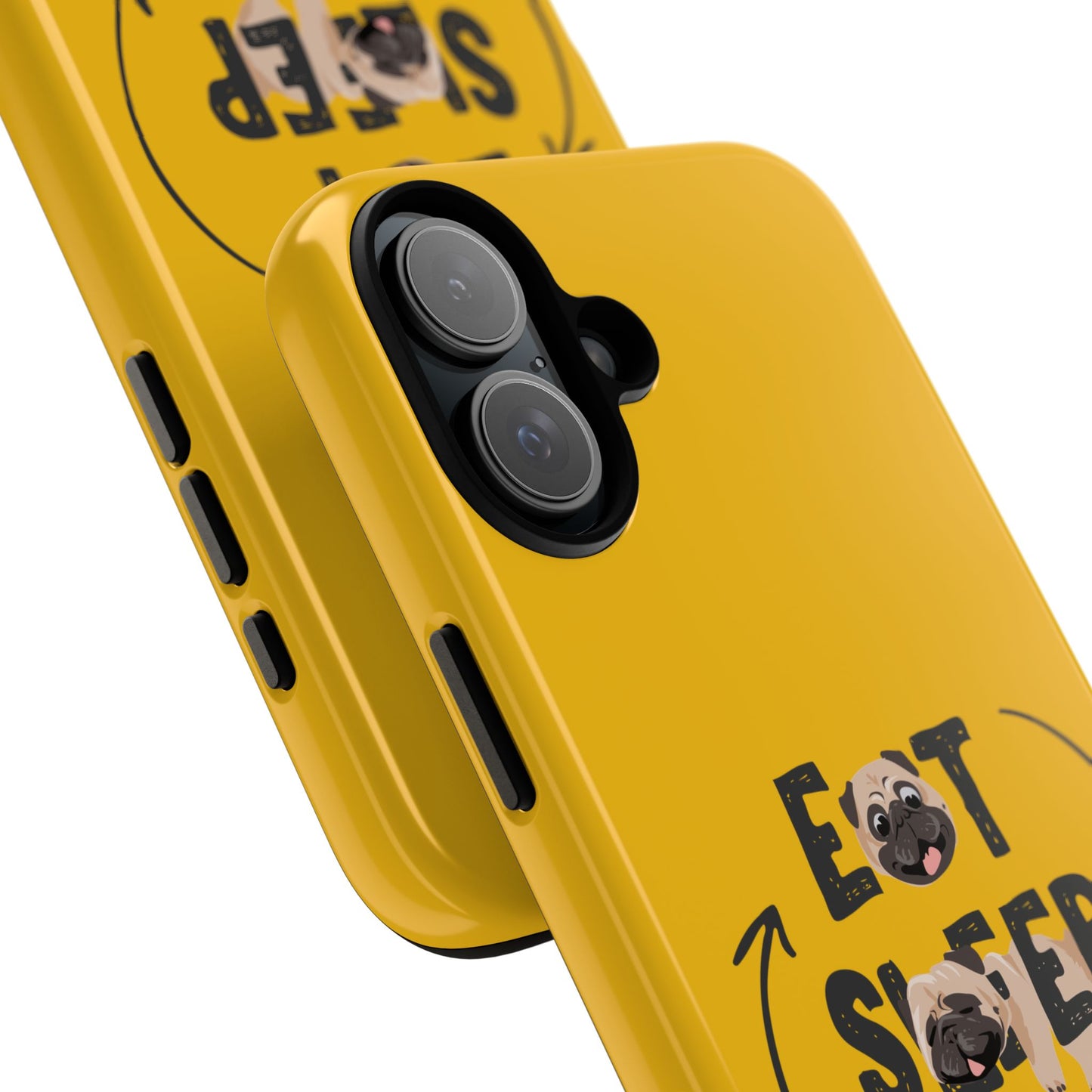 Pugtastic Routine Eat Sleep Poop Cellphone Case