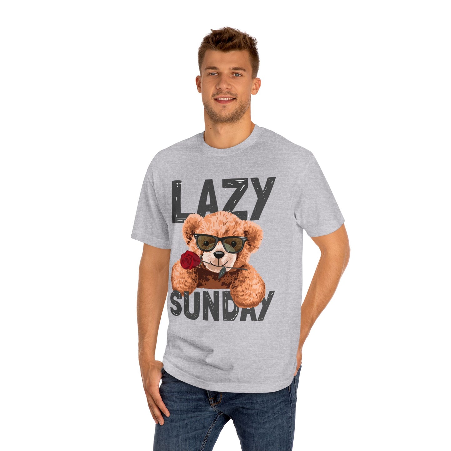 Lazy Sunday Graphic Unisex Classic Tee