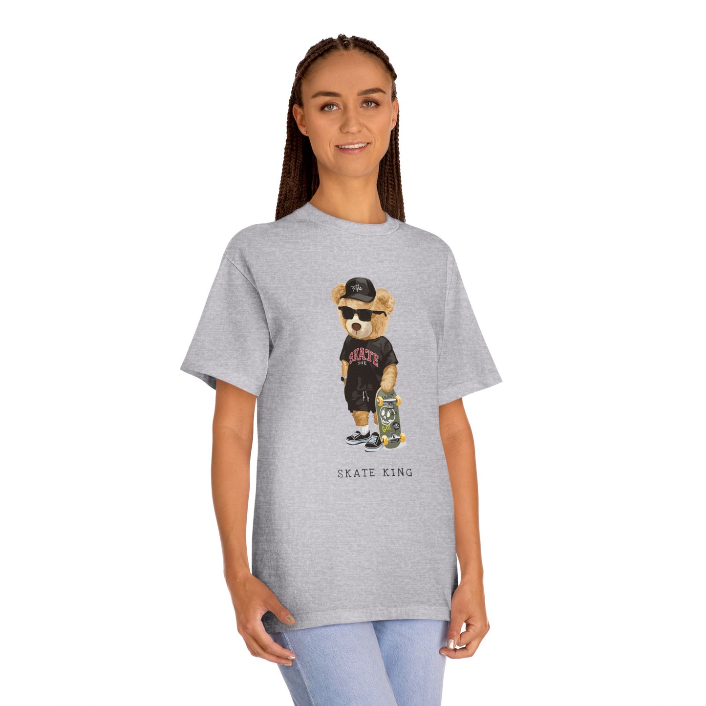 Skate King Teddy Bear Graphic Unisex Classic Tee