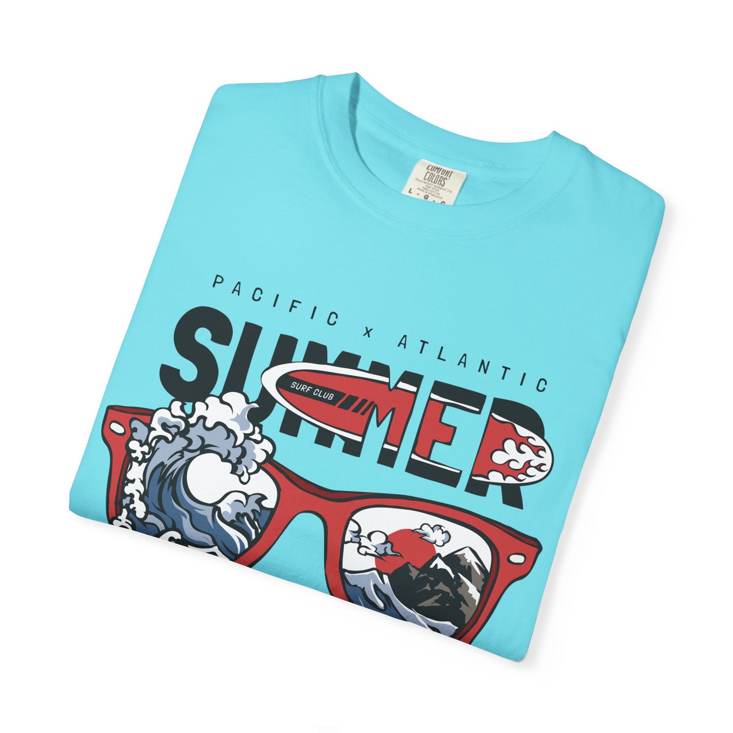 Summer Beach Crew T-Shirt | Graphic Tee, Beachwear, Vacation Shirt, Summer Gift, Unisex Apparel