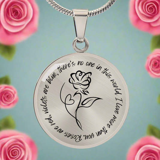 Poem of Love Necklace