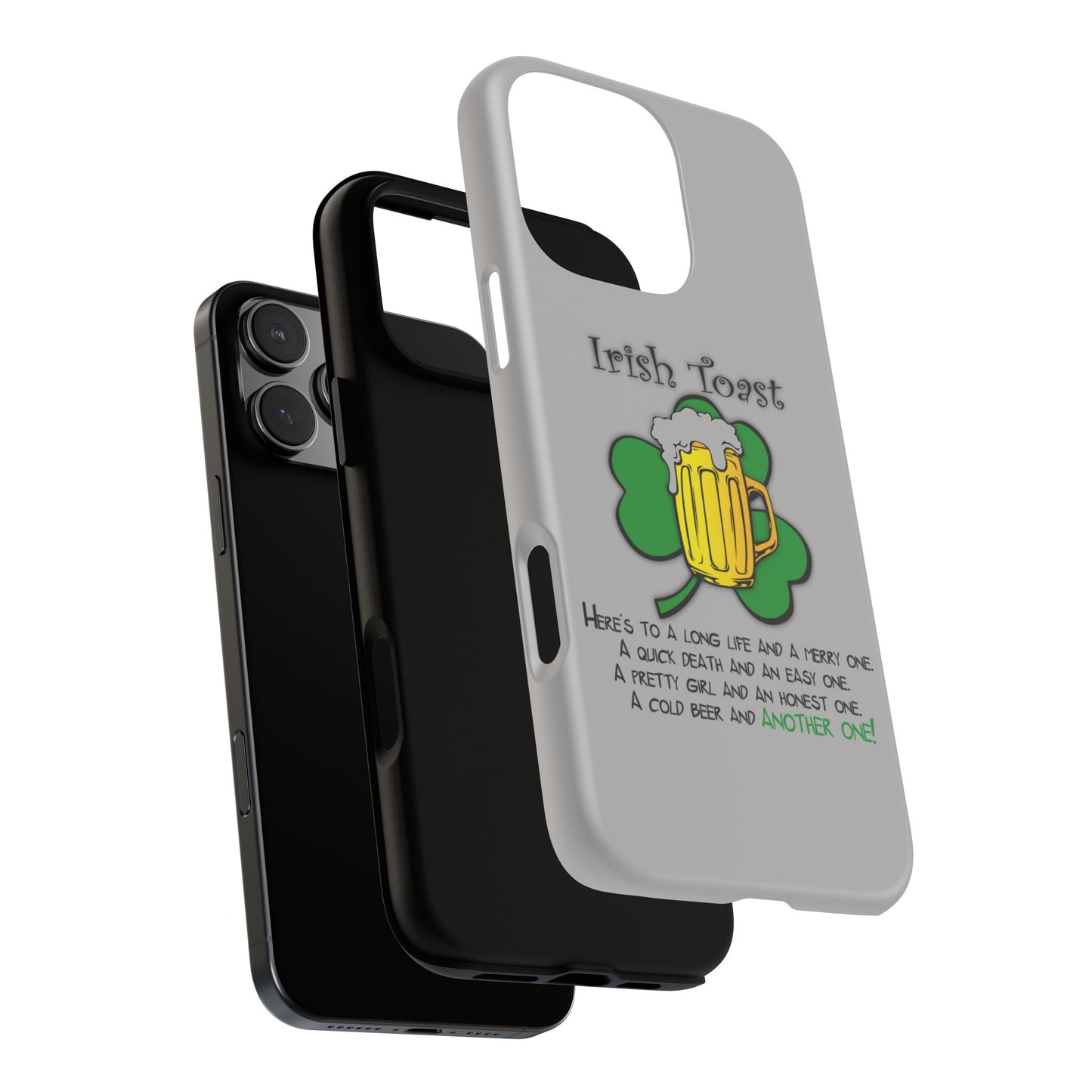 Irish Toast Beer Mug Phone Case - Tough, Fun, St. Patrick's Day Gift