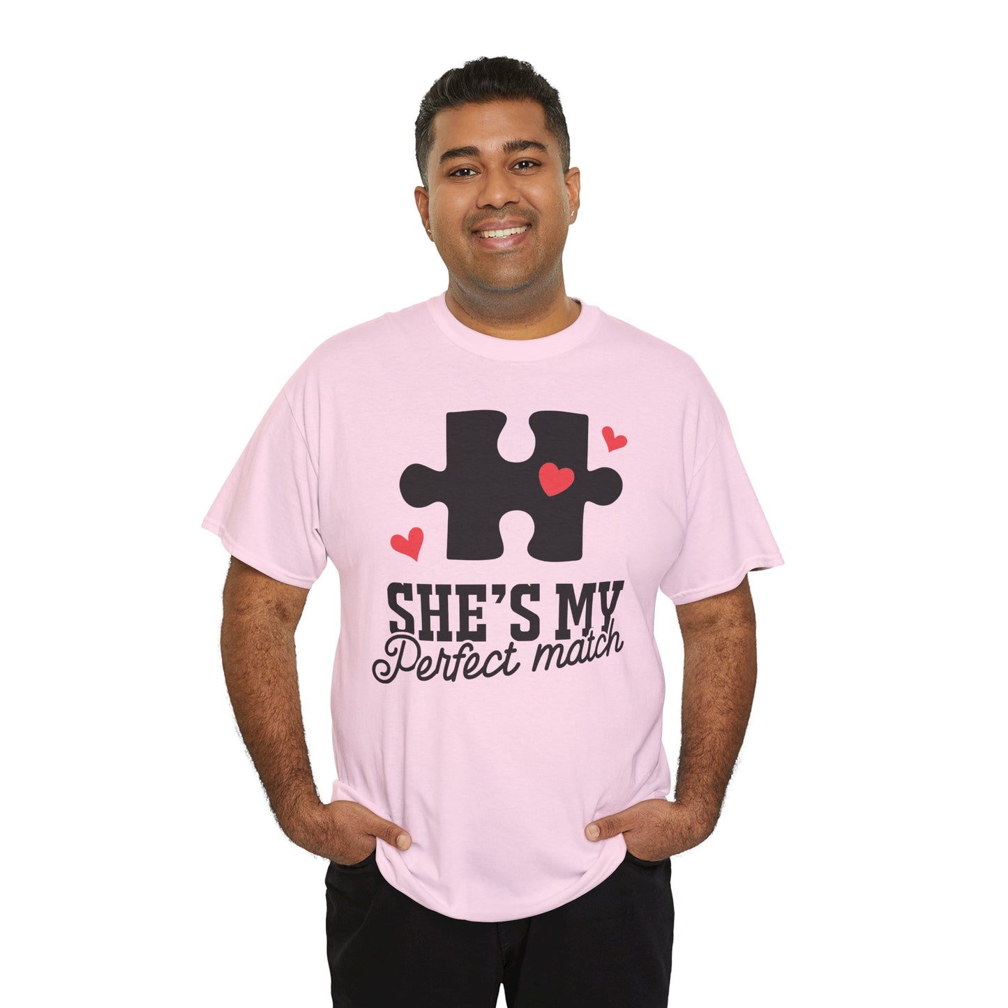 She's My Perfect Match Matching Valentines Day Shirt