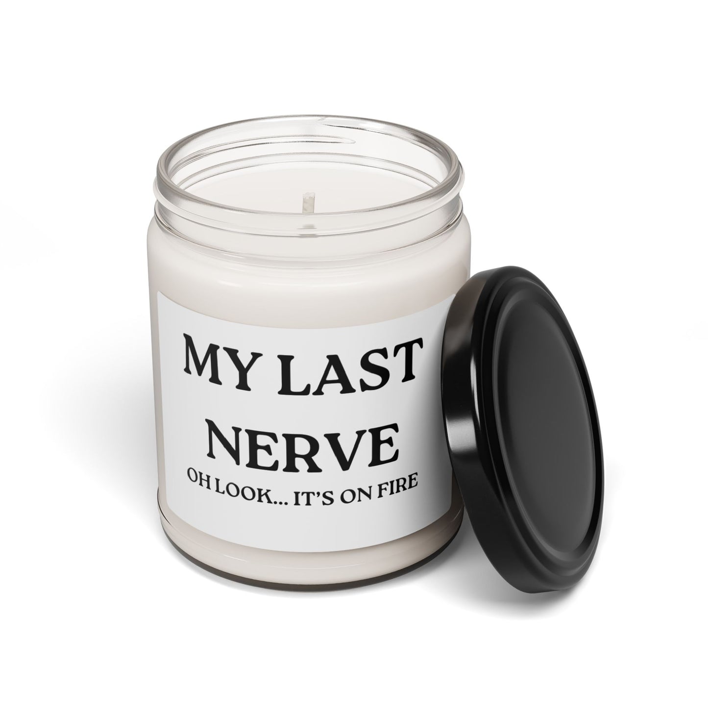 My Last Nerve Scented Soy Candle, 9oz