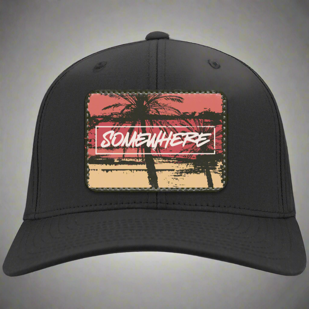SOMEWHERE Twill Cap - Patch