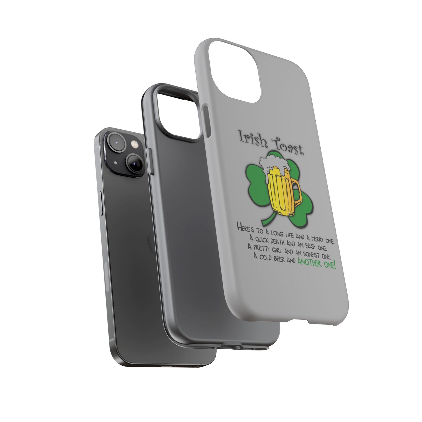 Irish Toast Beer Mug Phone Case - Tough, Fun, St. Patrick's Day Gift