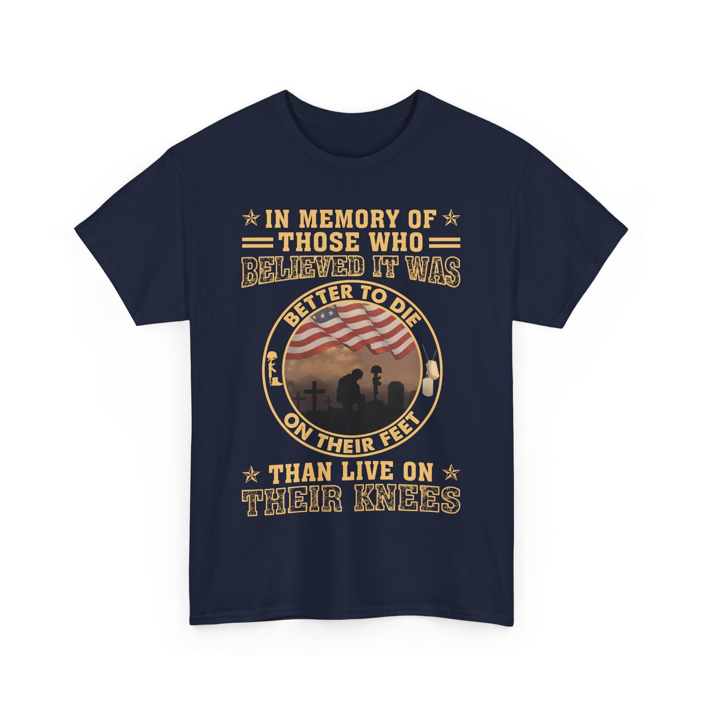 Valor Over Surrender - In Their Memory Memorial Day T-Shirt