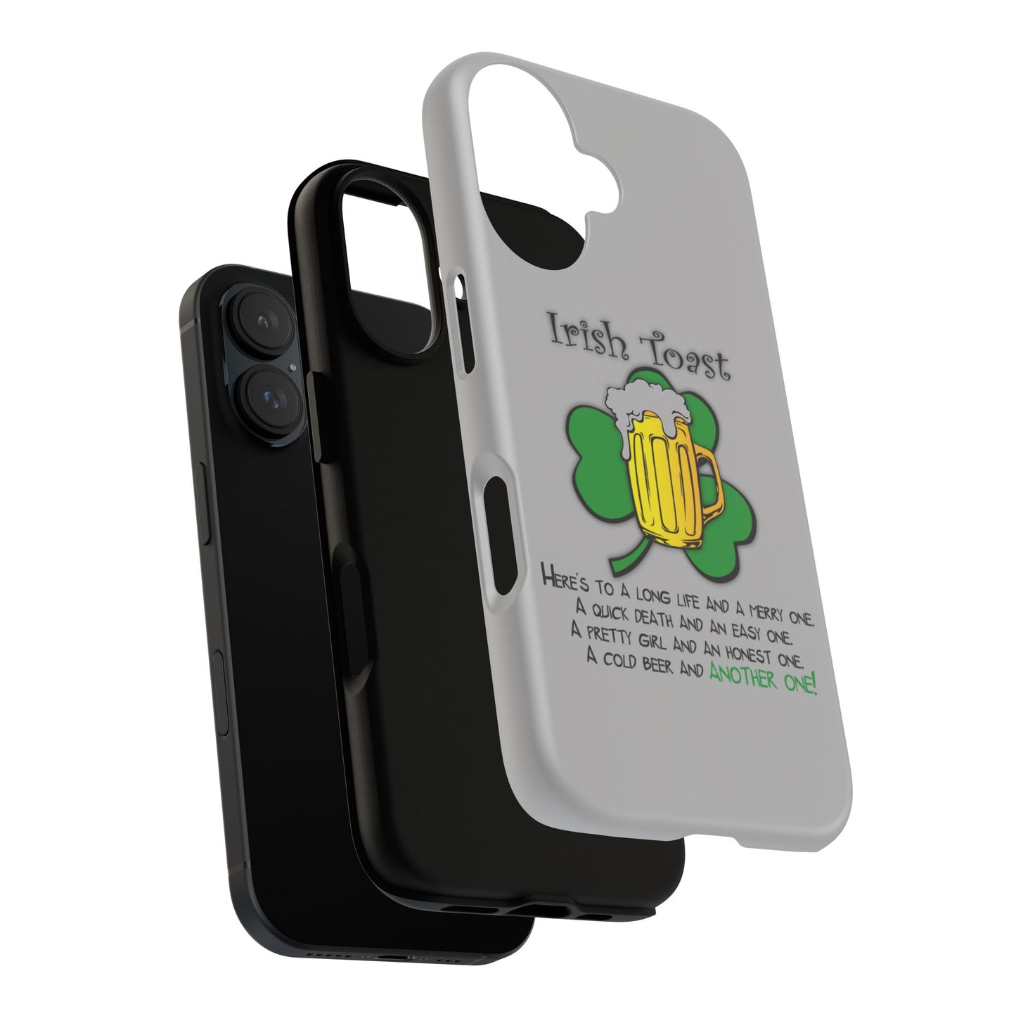 Irish Toast Beer Mug Phone Case - Tough, Fun, St. Patrick's Day Gift