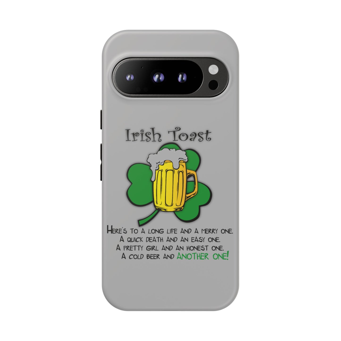 Irish Toast Beer Mug Phone Case - Tough, Fun, St. Patrick's Day Gift