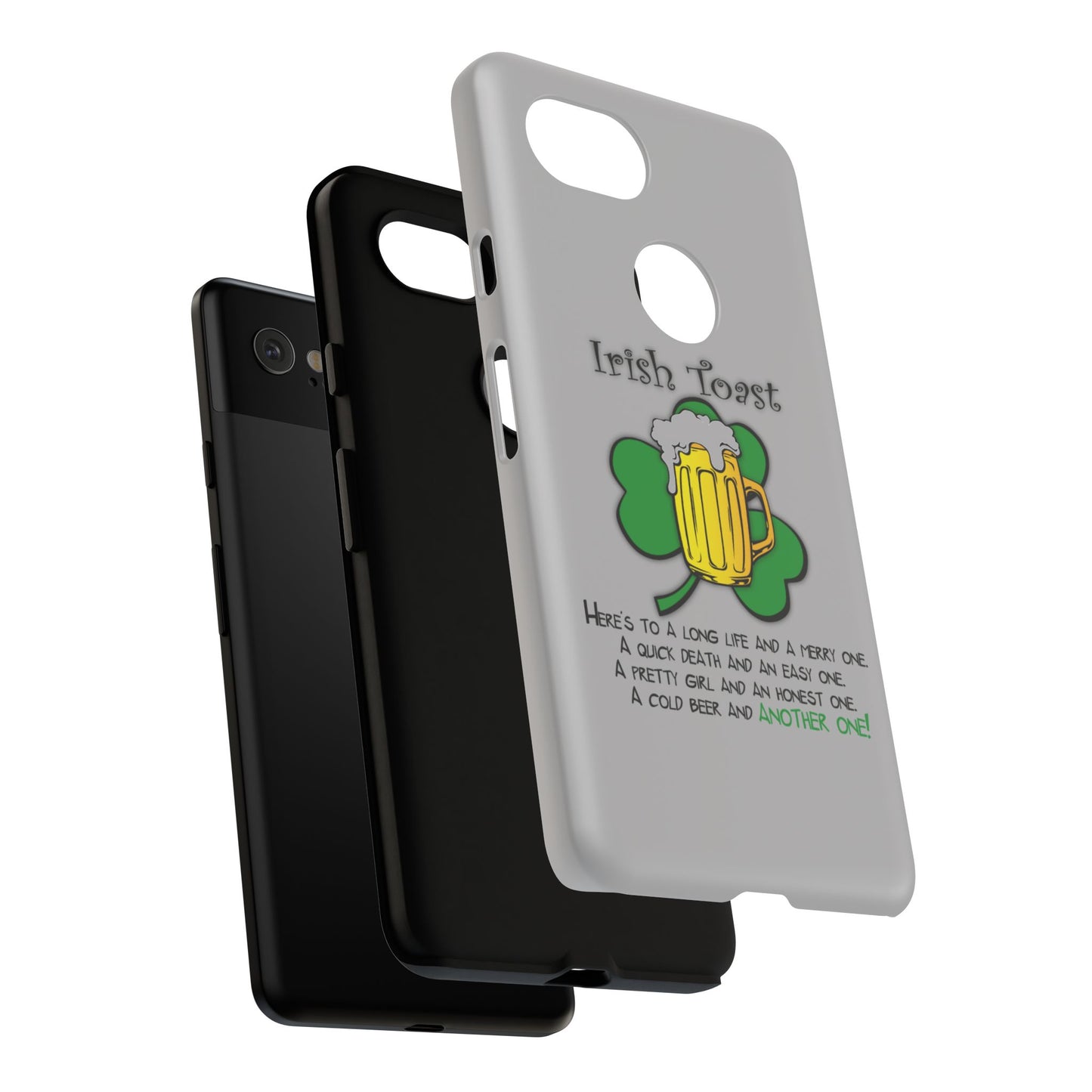 Irish Toast Beer Mug Phone Case - Tough, Fun, St. Patrick's Day Gift