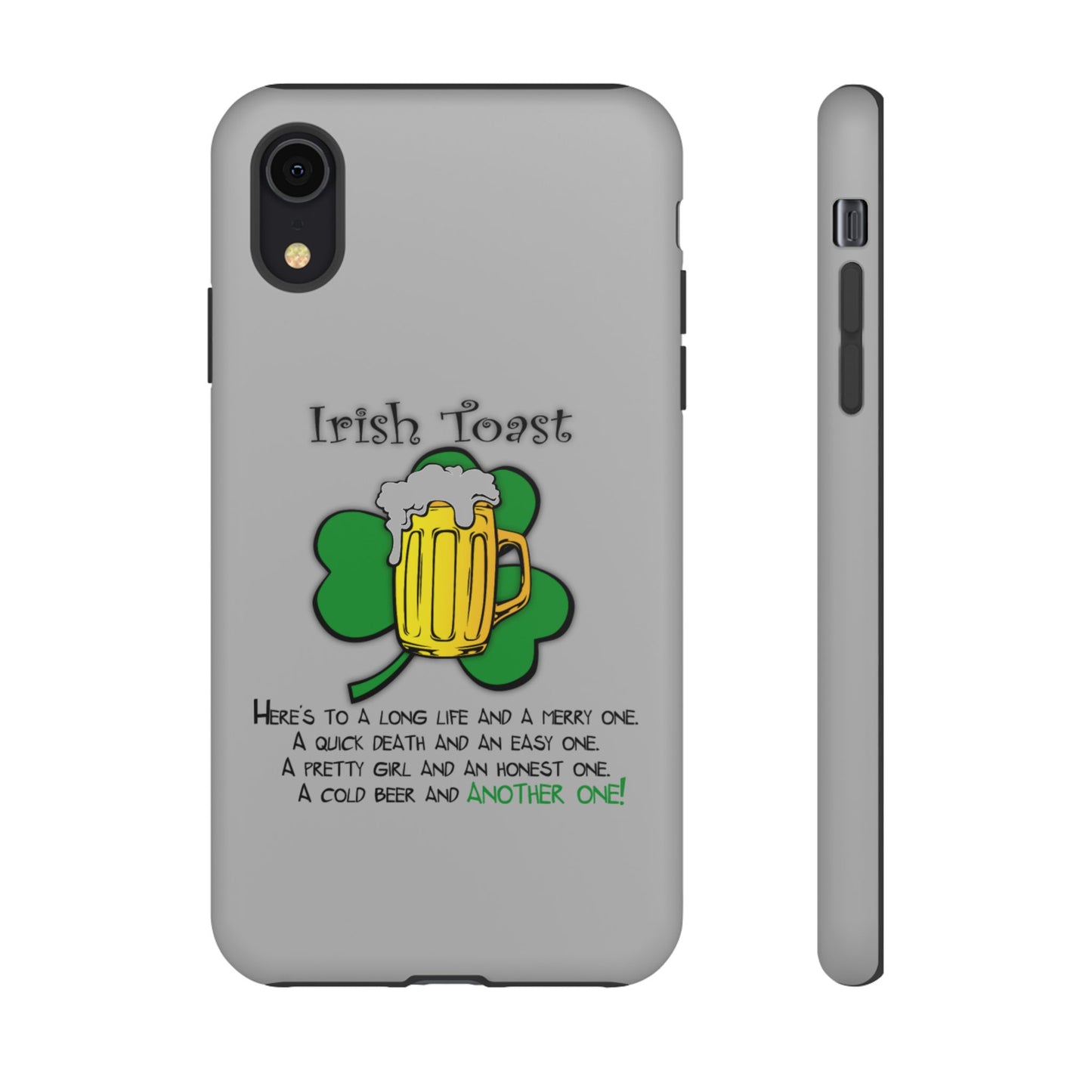 Irish Toast Beer Mug Phone Case - Tough, Fun, St. Patrick's Day Gift