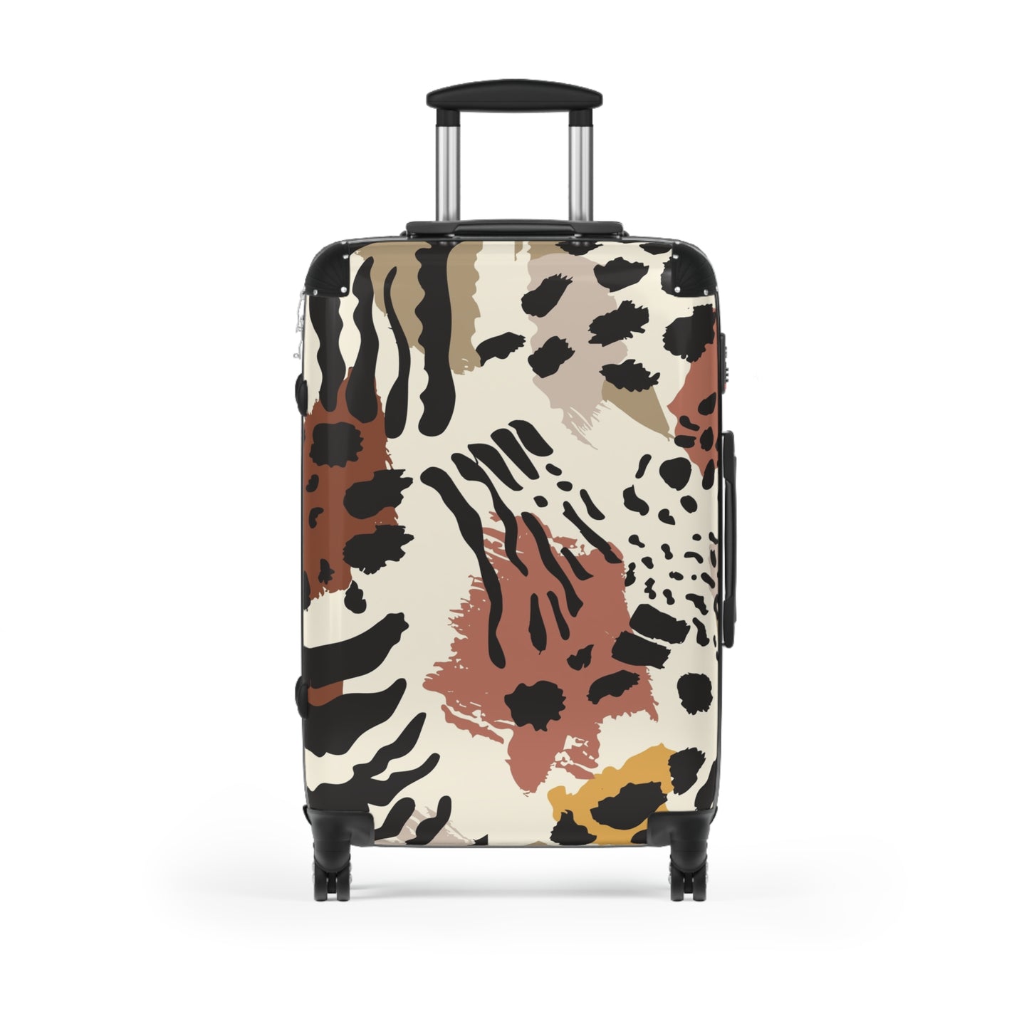Trendy Animal Print Suitcase - Stylish Travel Luggage for Adventurers