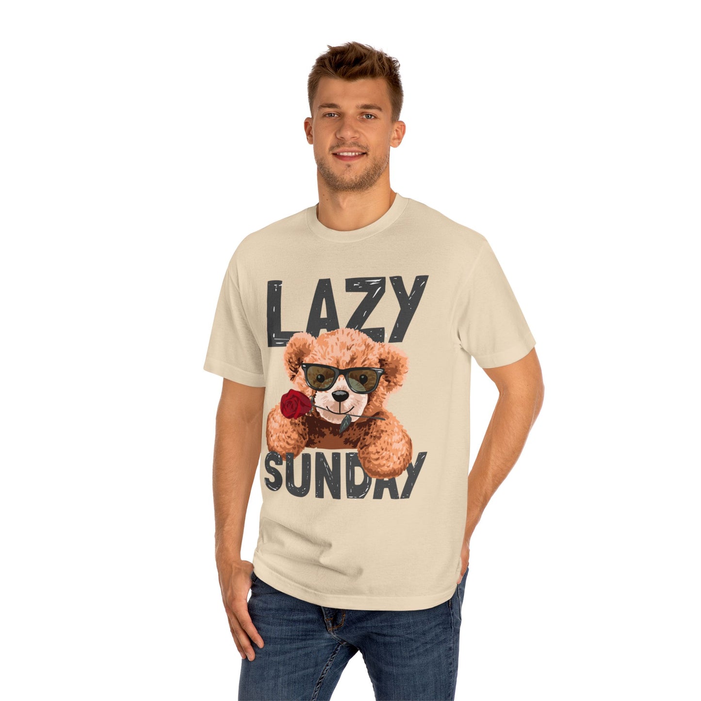 Lazy Sunday Graphic Unisex Classic Tee