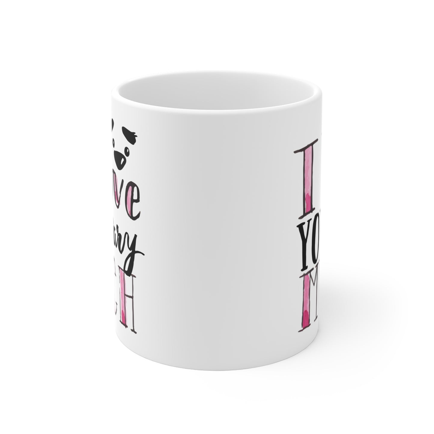 I Love You Beary Much 11oz Mug – Perfect for Gifts & Cozy Moments