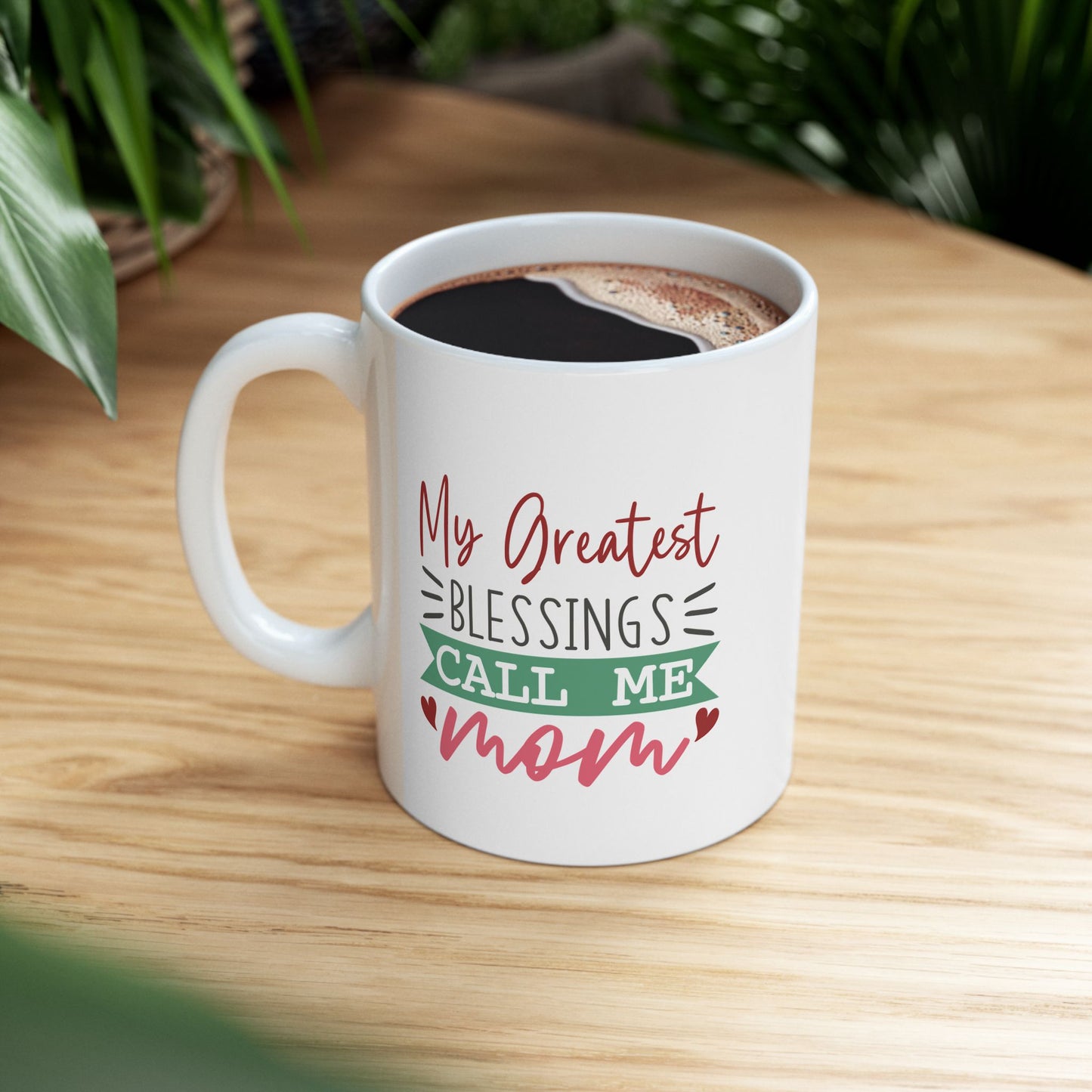 Sweetest Mom Ceramic Mug - Perfect Gift for Mother's Day, Birthday & More