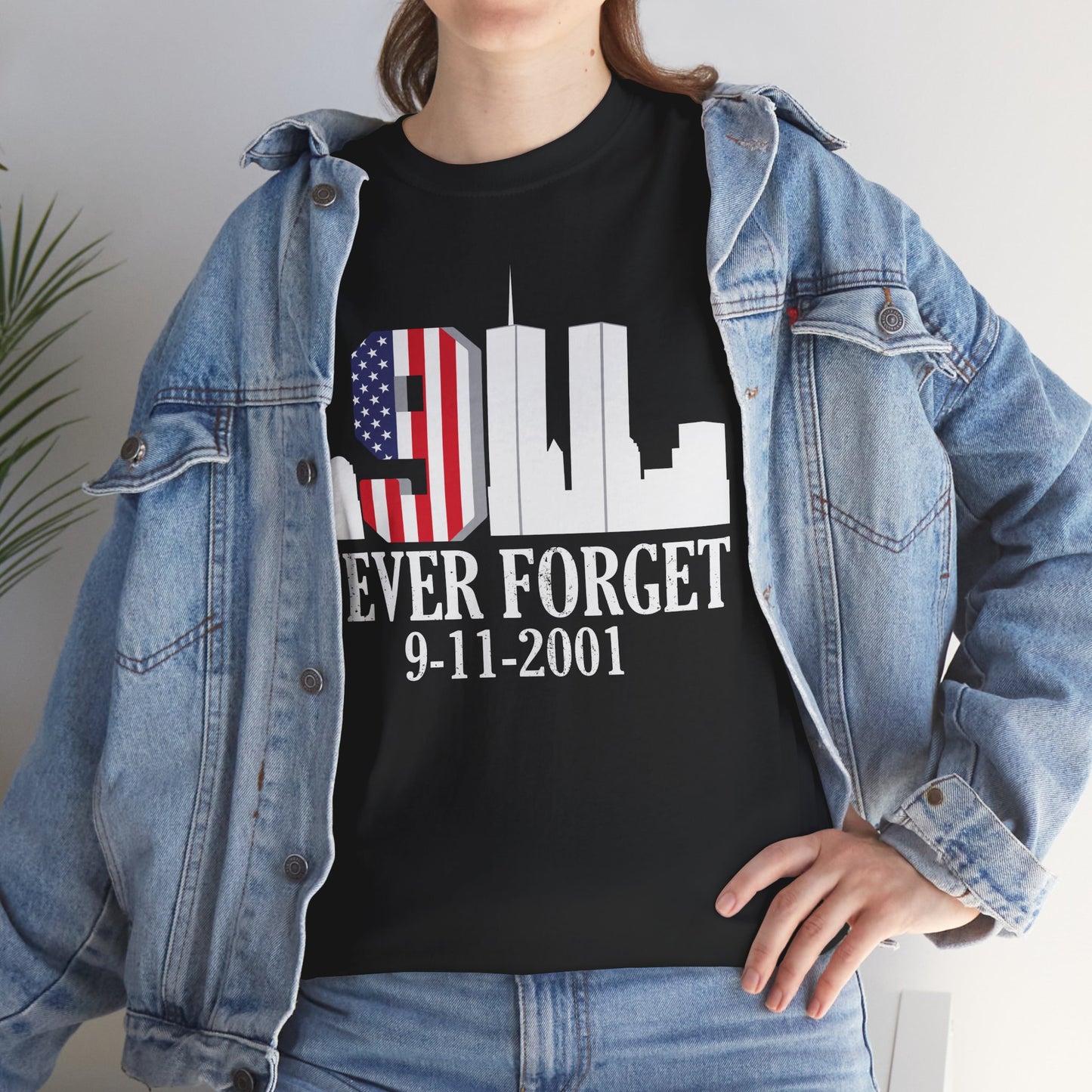 911 Never Forget Unisex Heavy Cotton Tee, Commemorative T-Shirt, September 11th Remembrance, Memorial Day Apparel, Patriot's Day Tee, [...]