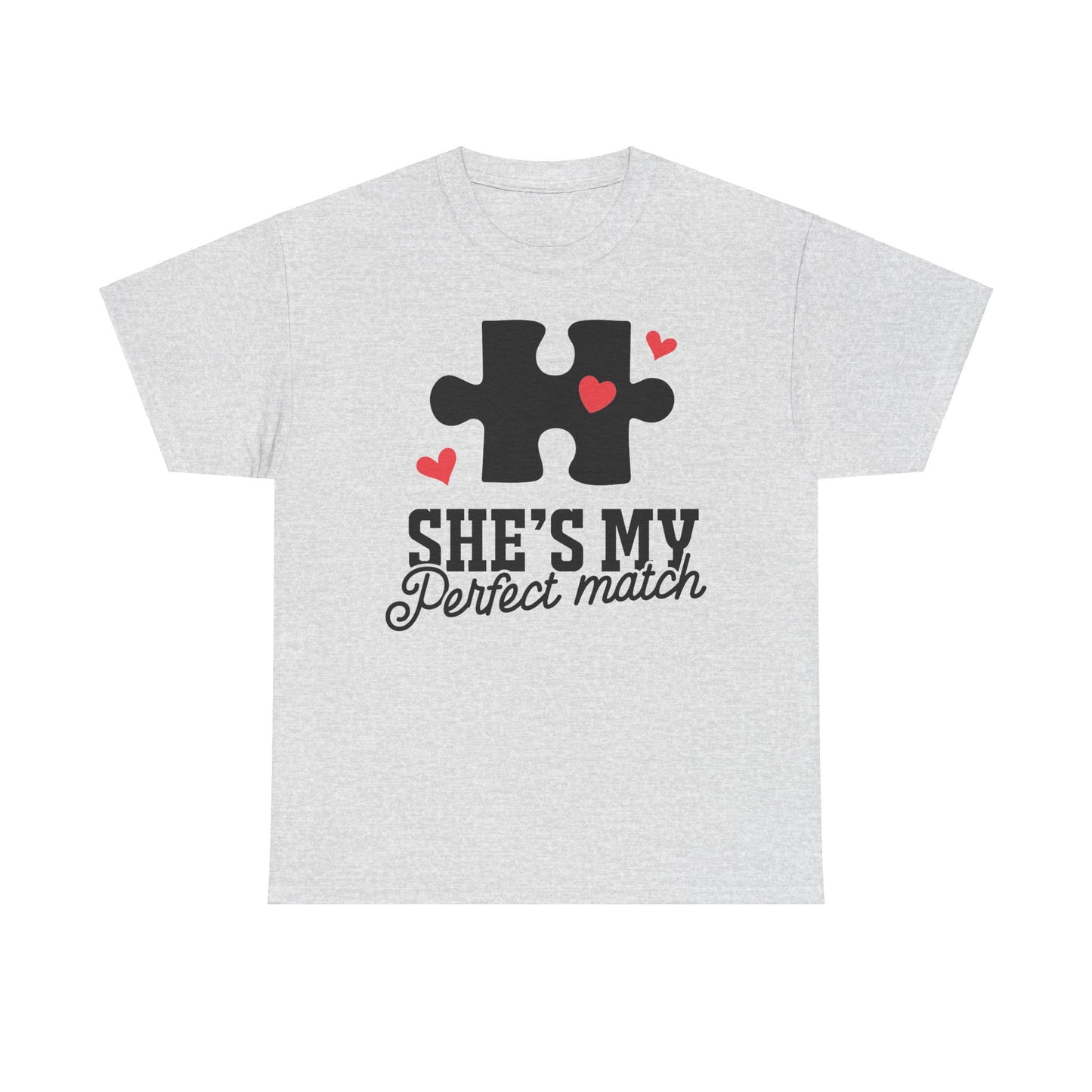 She's My Perfect Match Matching Valentines Day Shirt
