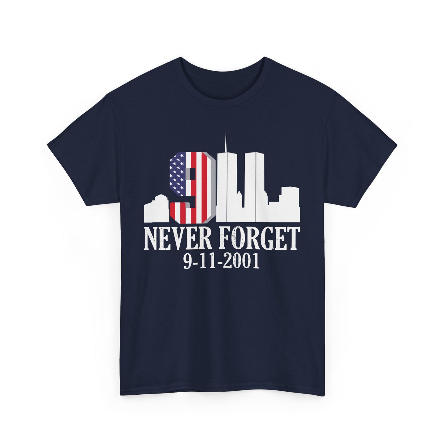 911 Never Forget Unisex Heavy Cotton Tee, Commemorative T-Shirt, September 11th Remembrance, Memorial Day Apparel, Patriot's Day Tee, [...]