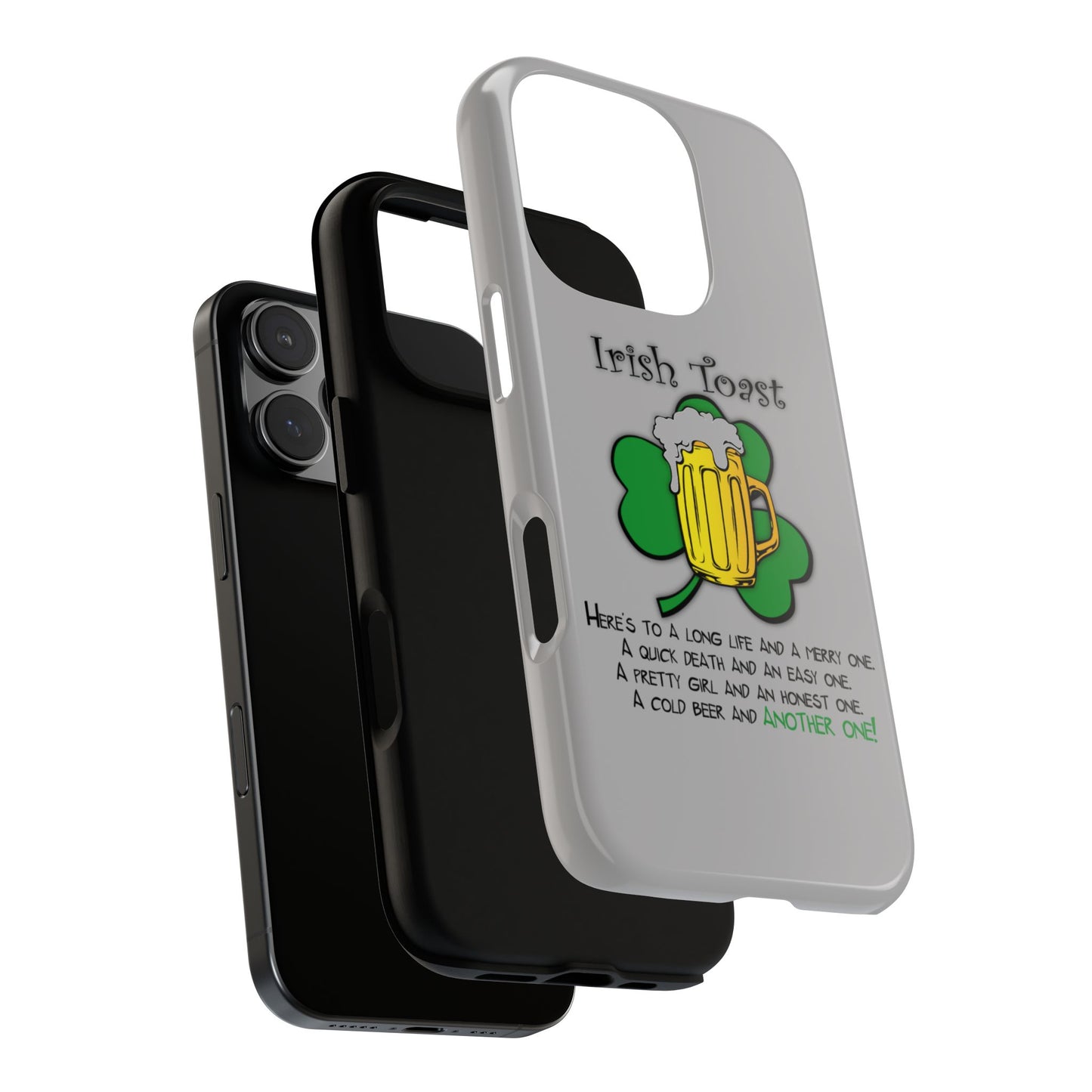 Irish Toast Beer Mug Phone Case - Tough, Fun, St. Patrick's Day Gift