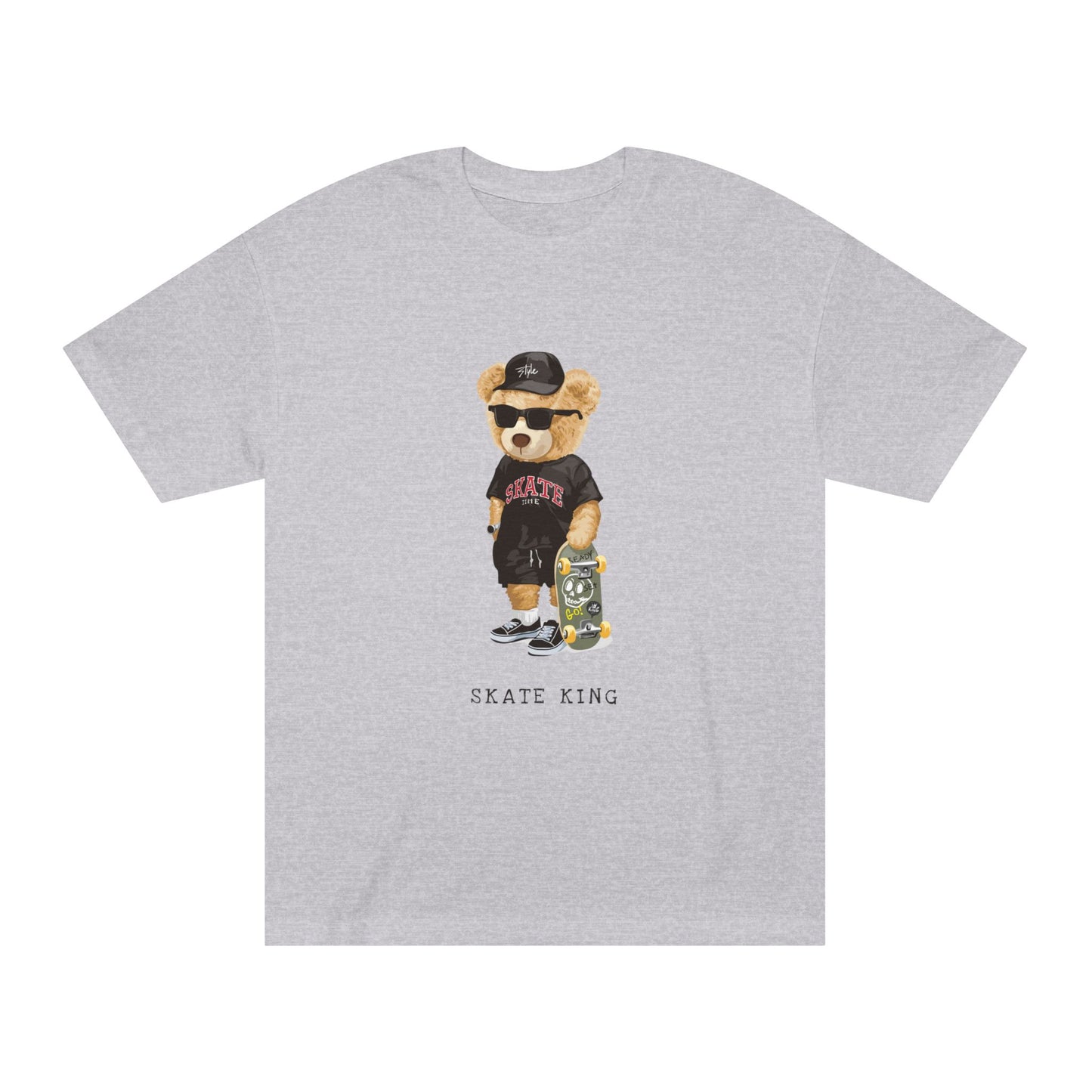 Skate King Teddy Bear Graphic Unisex Classic Tee