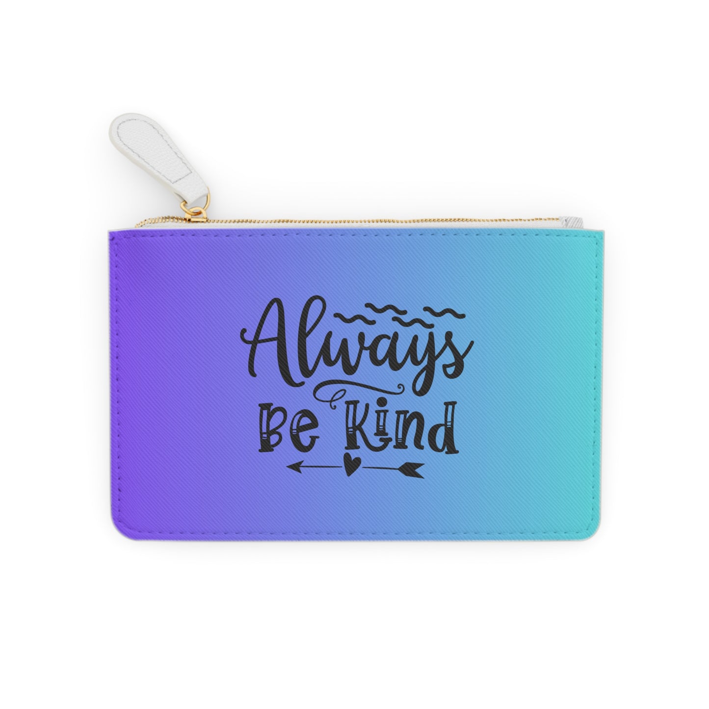 Positivity Pouch - Mini Clutch Bag with Motivational Quotes