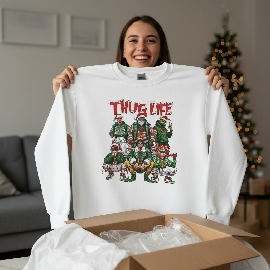 Thug Life: Christmas Legends Champion Sweatshirt