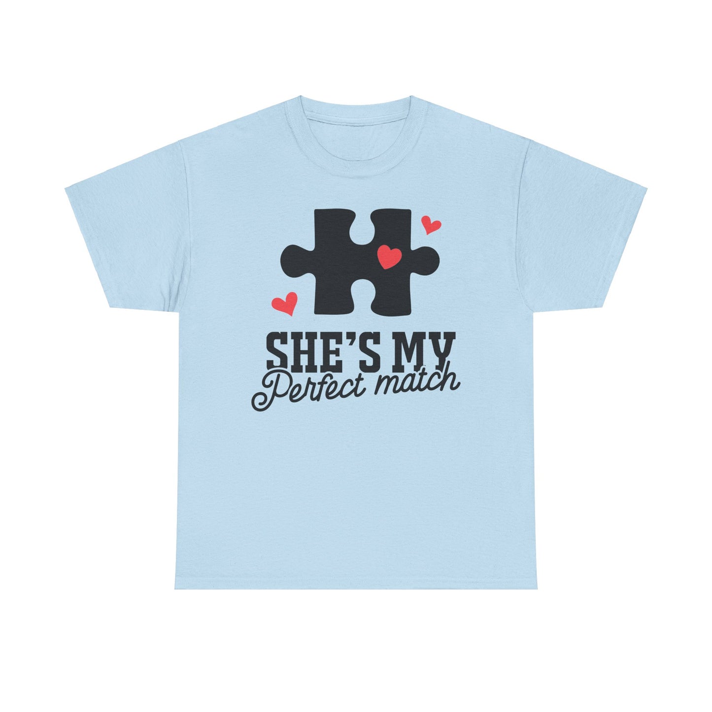 She's My Perfect Match Matching Valentines Day Shirt