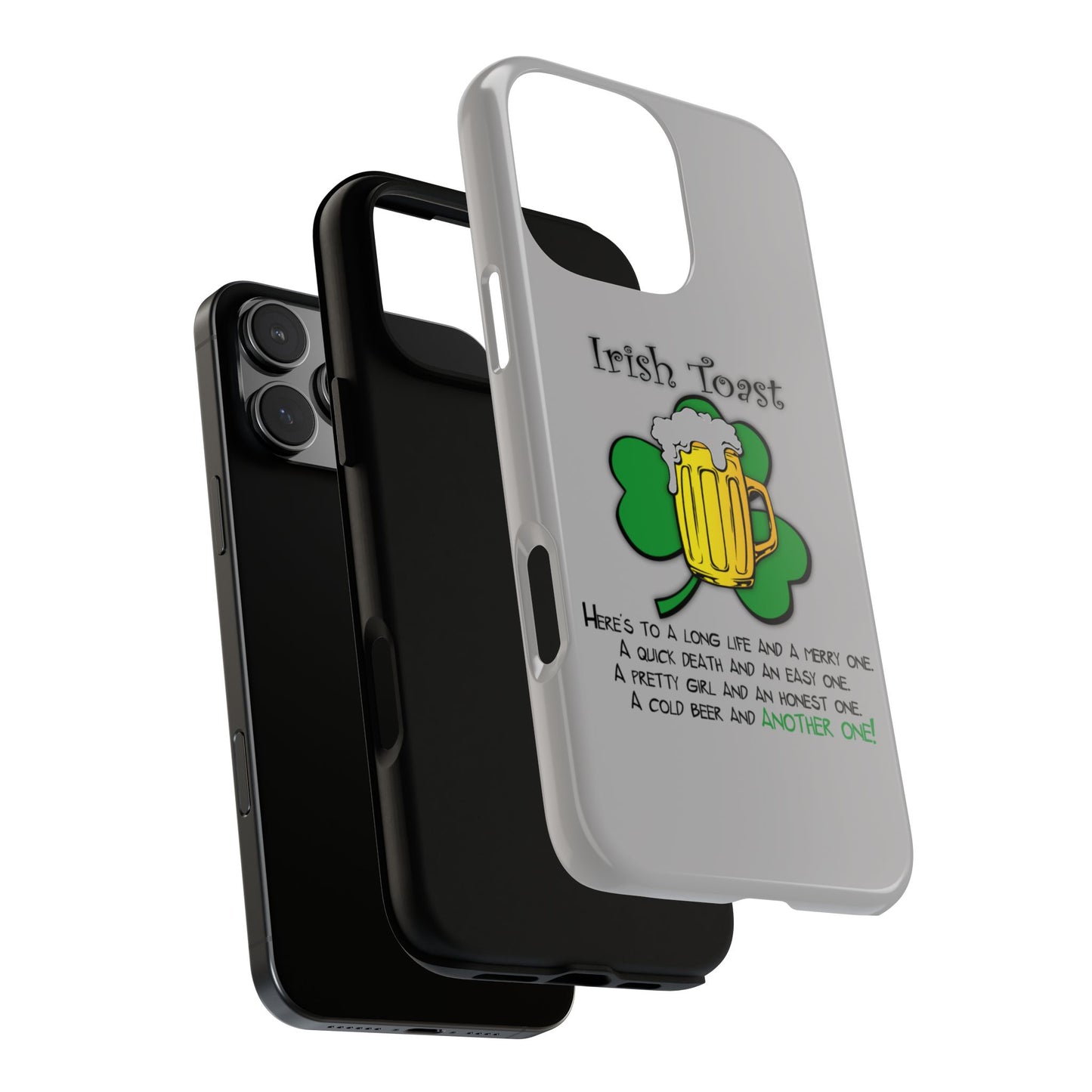 Irish Toast Beer Mug Phone Case - Tough, Fun, St. Patrick's Day Gift